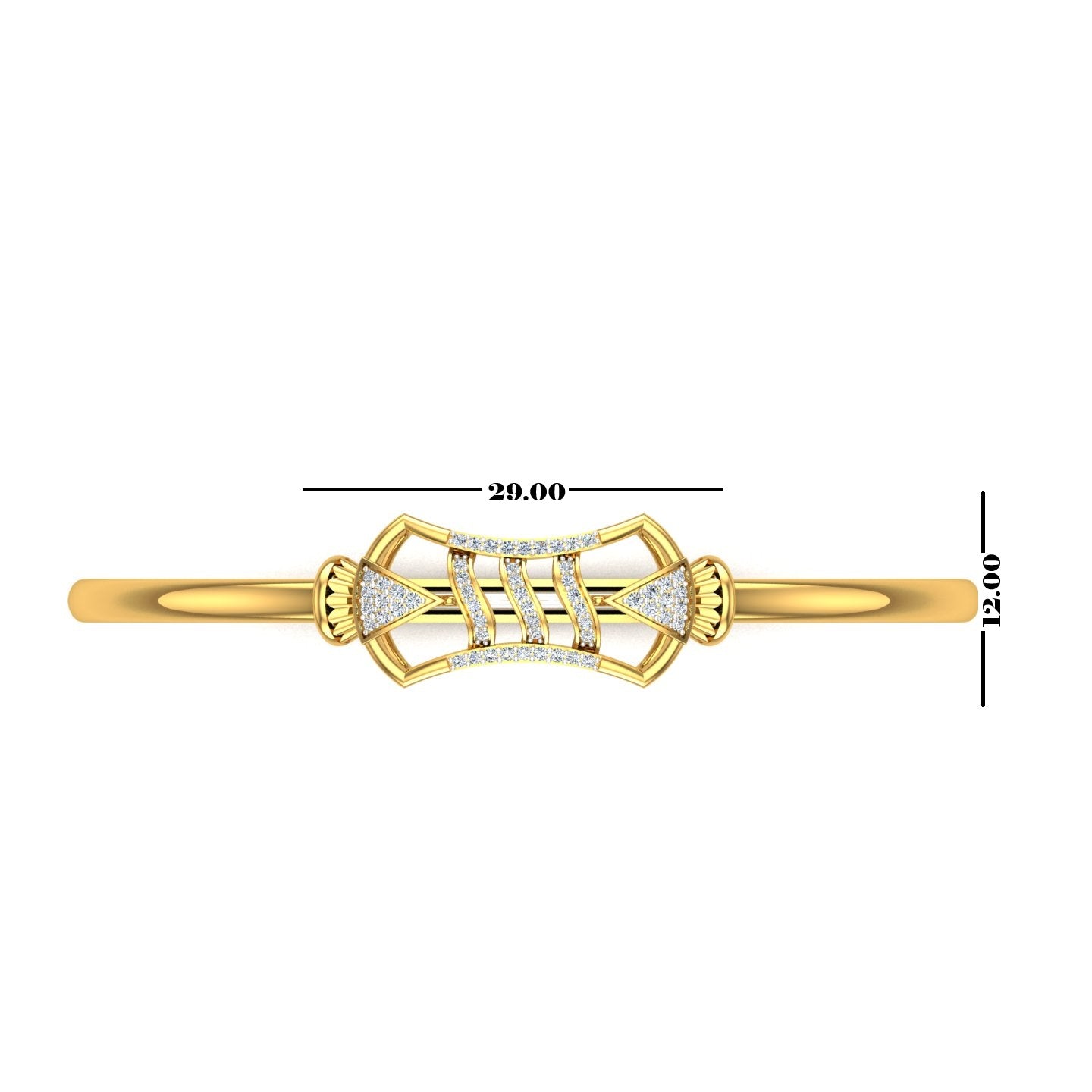 Imperial Arc Diamond Kada