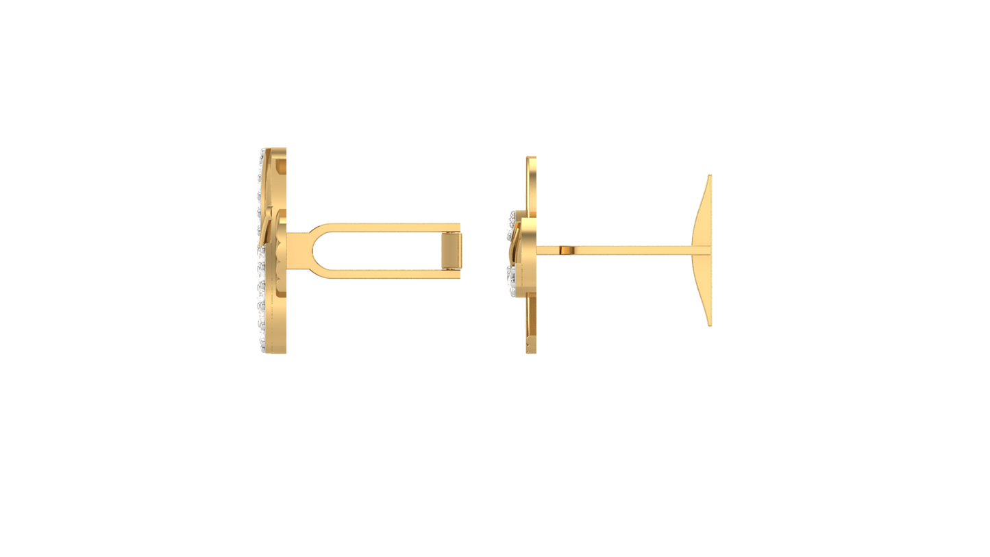 Luxe Orbit Cross Cufflink