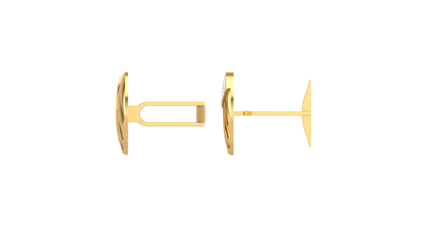 Royal Ridge Diamond Cufflink
