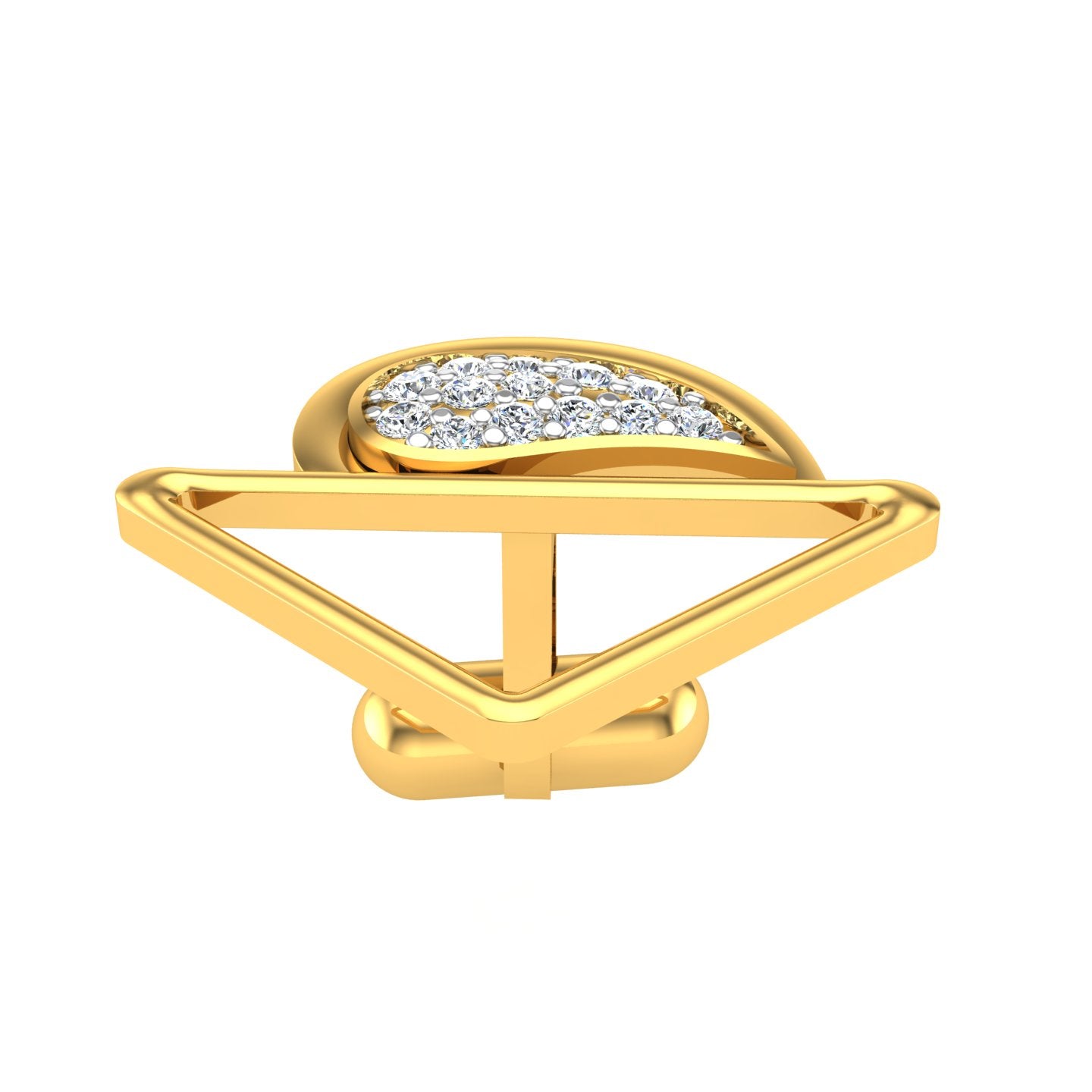Lunar Prism Cufflink