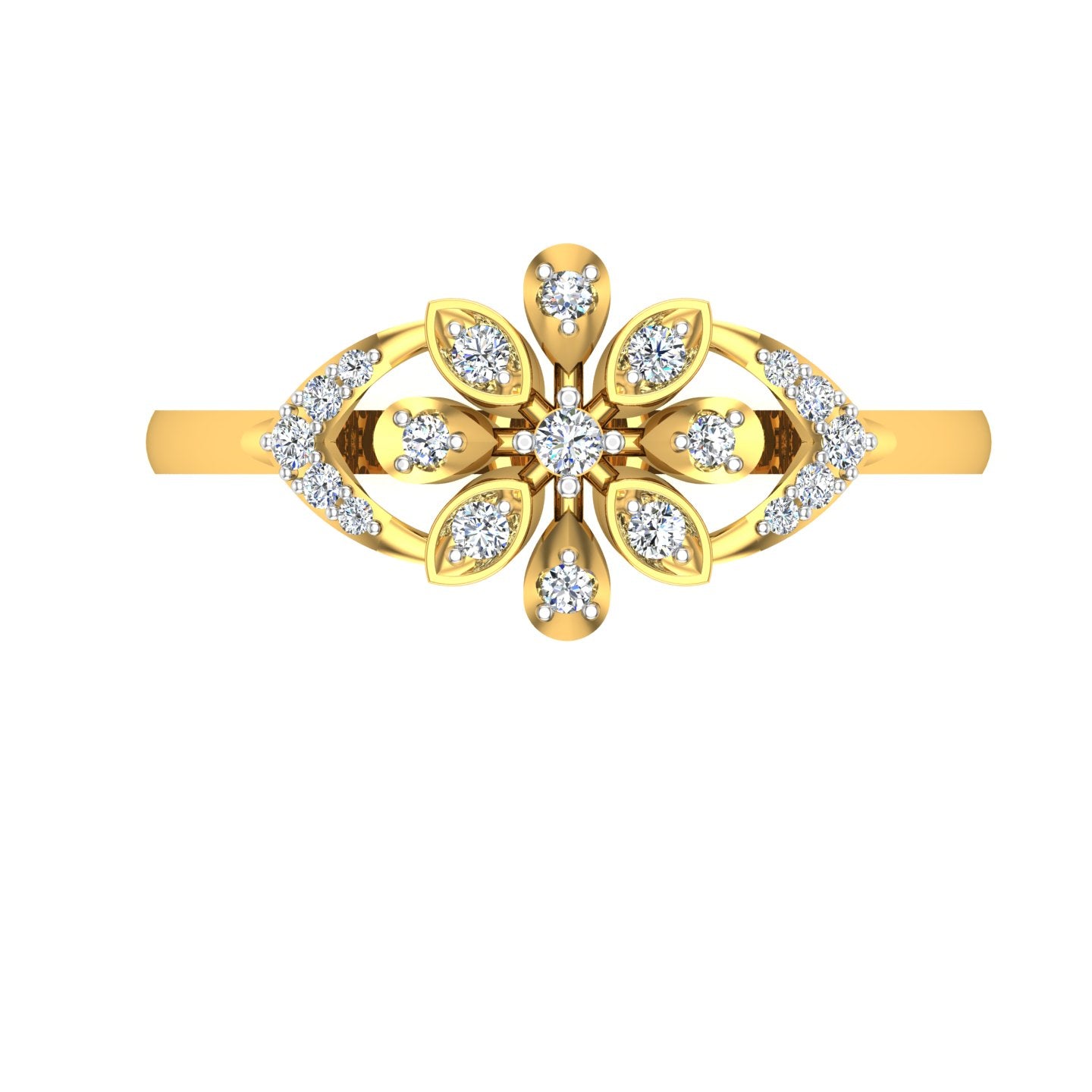 The Samantha Floral Ring