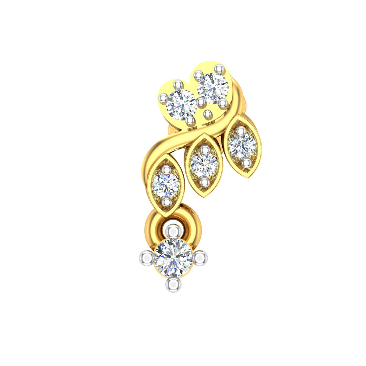 Florentine Vine Diamond Nose Screw