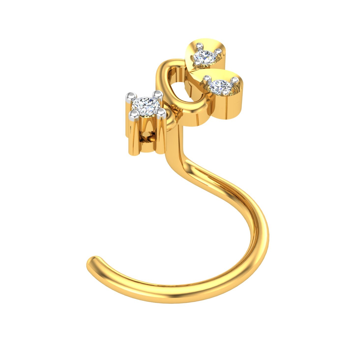 Twinkle Loop Diamond Nose Ring