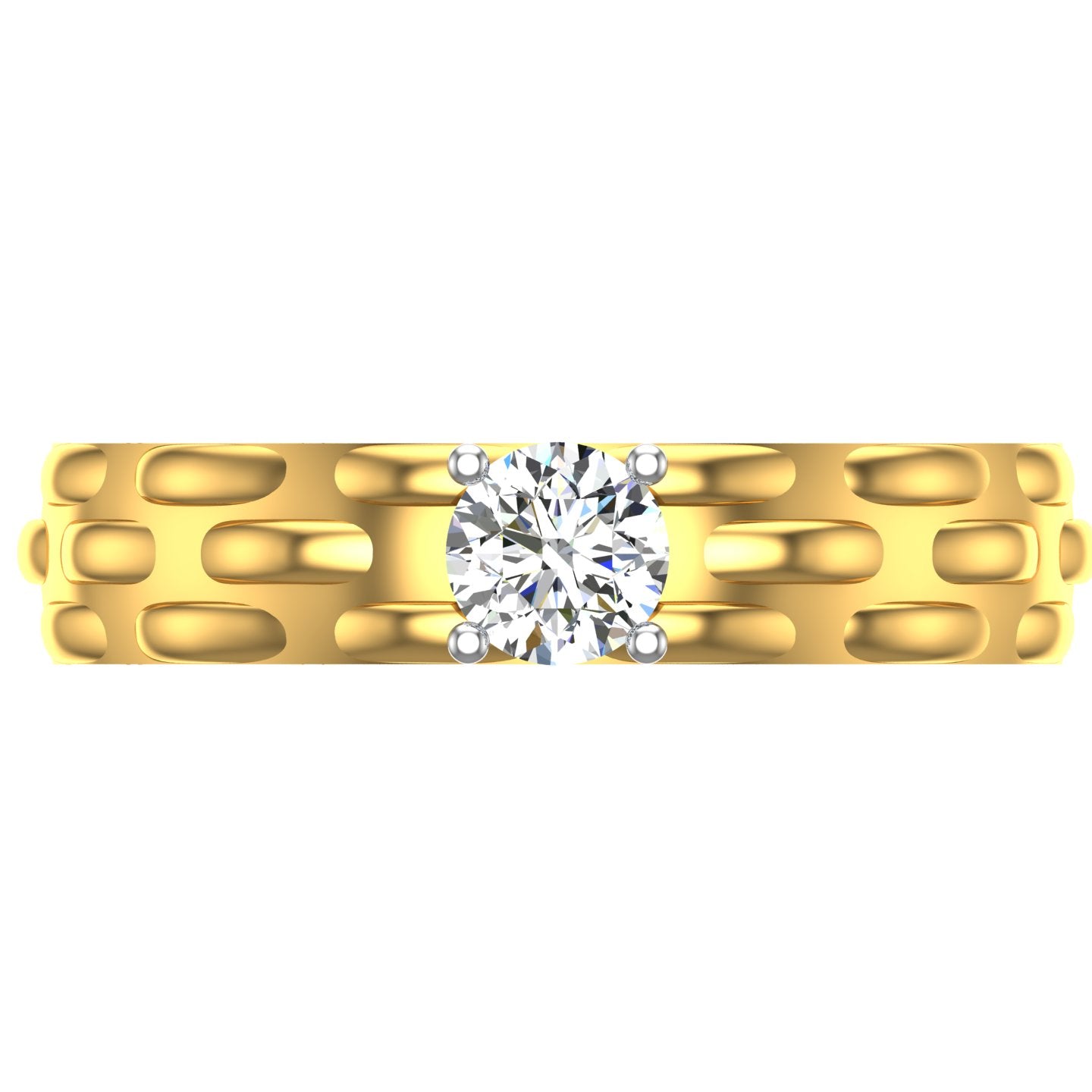 Solitaire Gents Ring