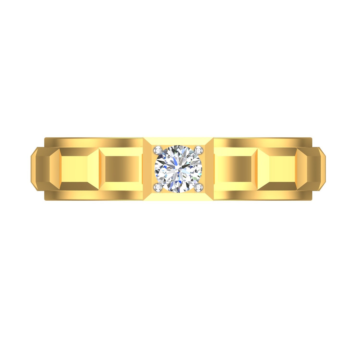 Solitaire Gents Ring