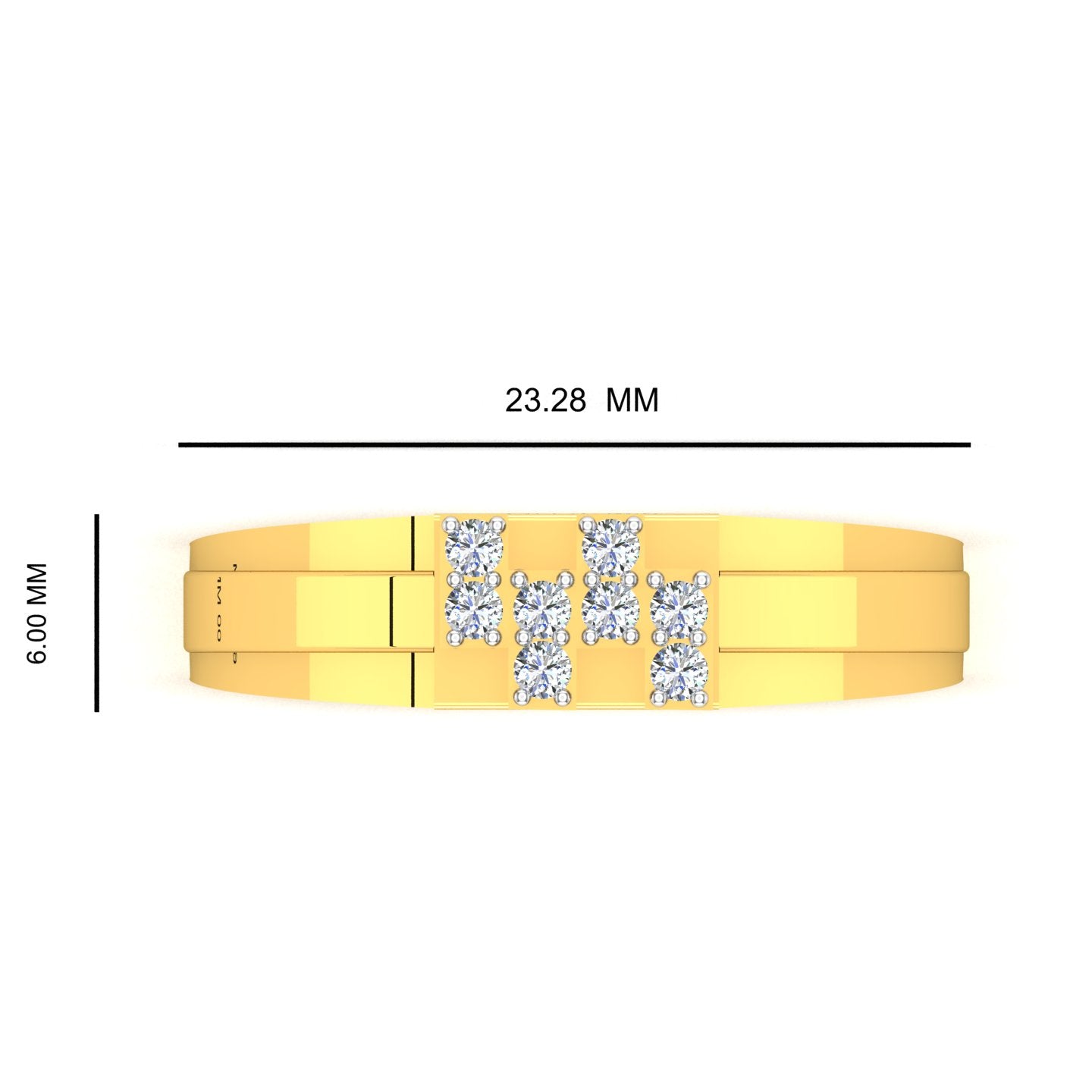 Majestic Pixel Diamond Ring