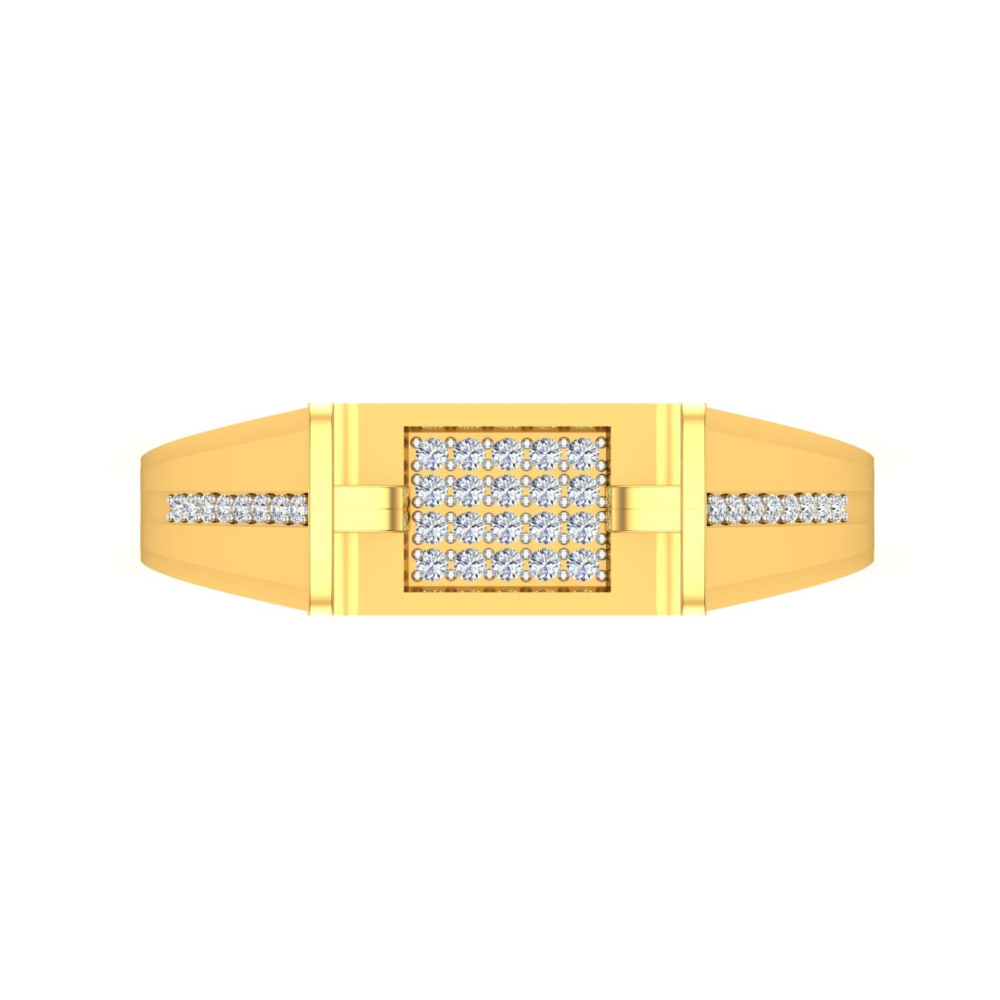 Imperial Panel Diamond Ring