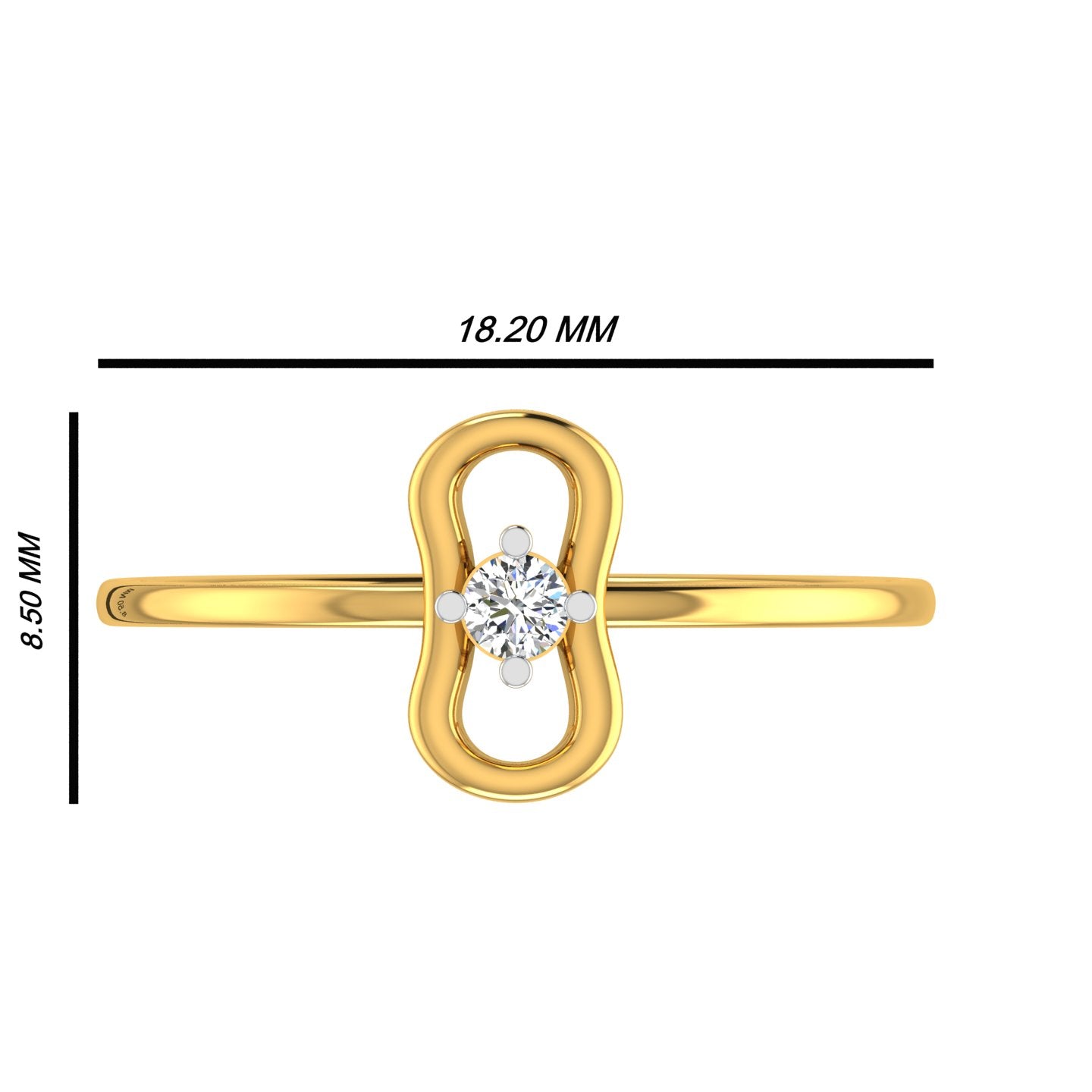 Whisper Solitaire Ring