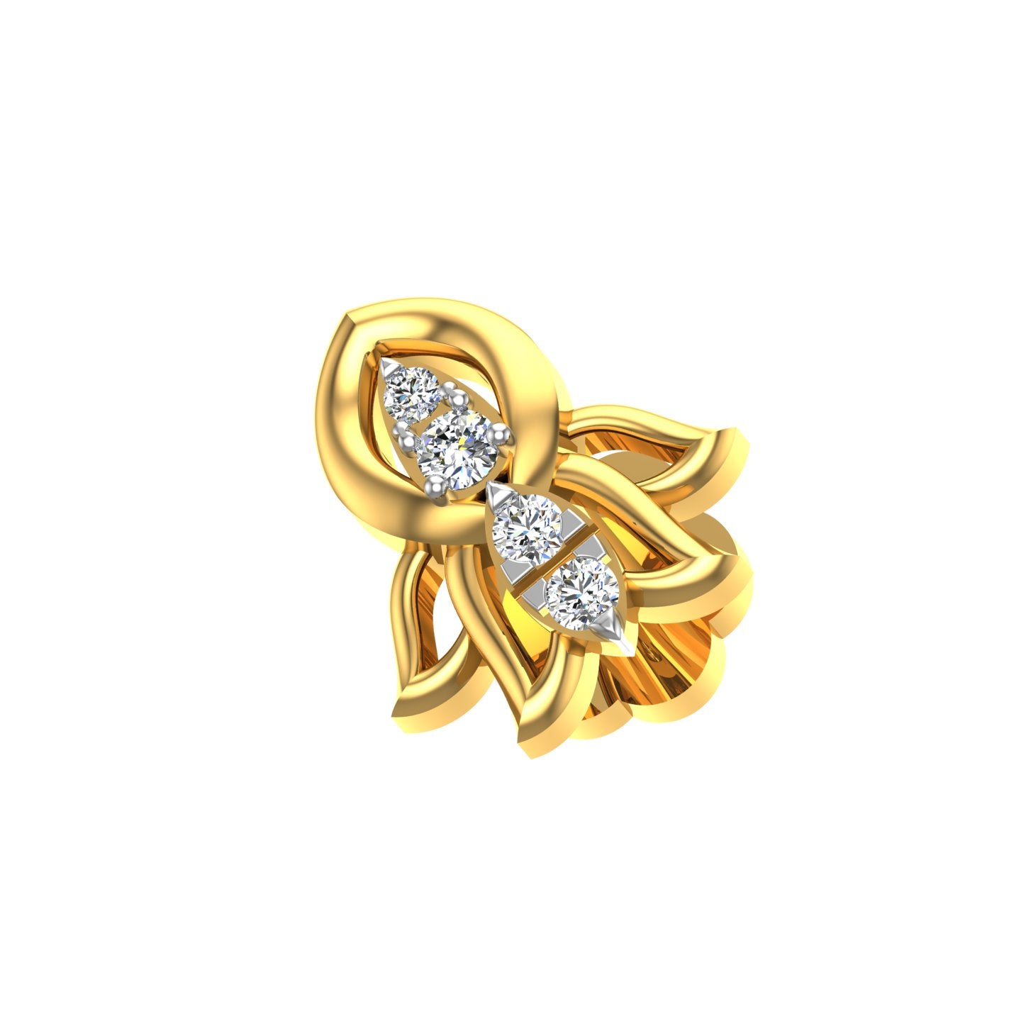 Lotus Diamond Nosepin