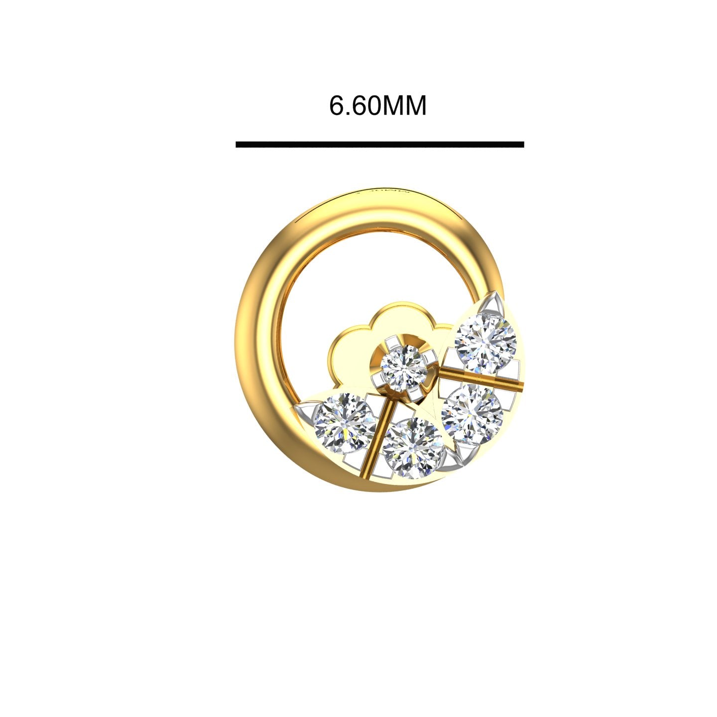Triani Diamond Nose Pin