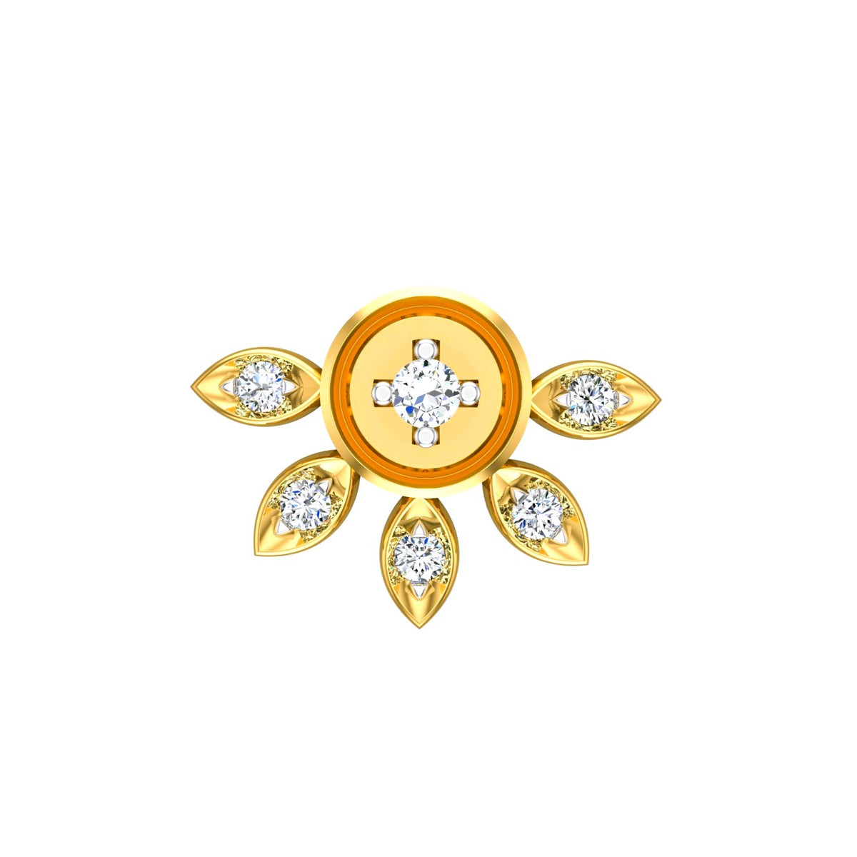 Sunbeam Leaf Diamond Nose Screw