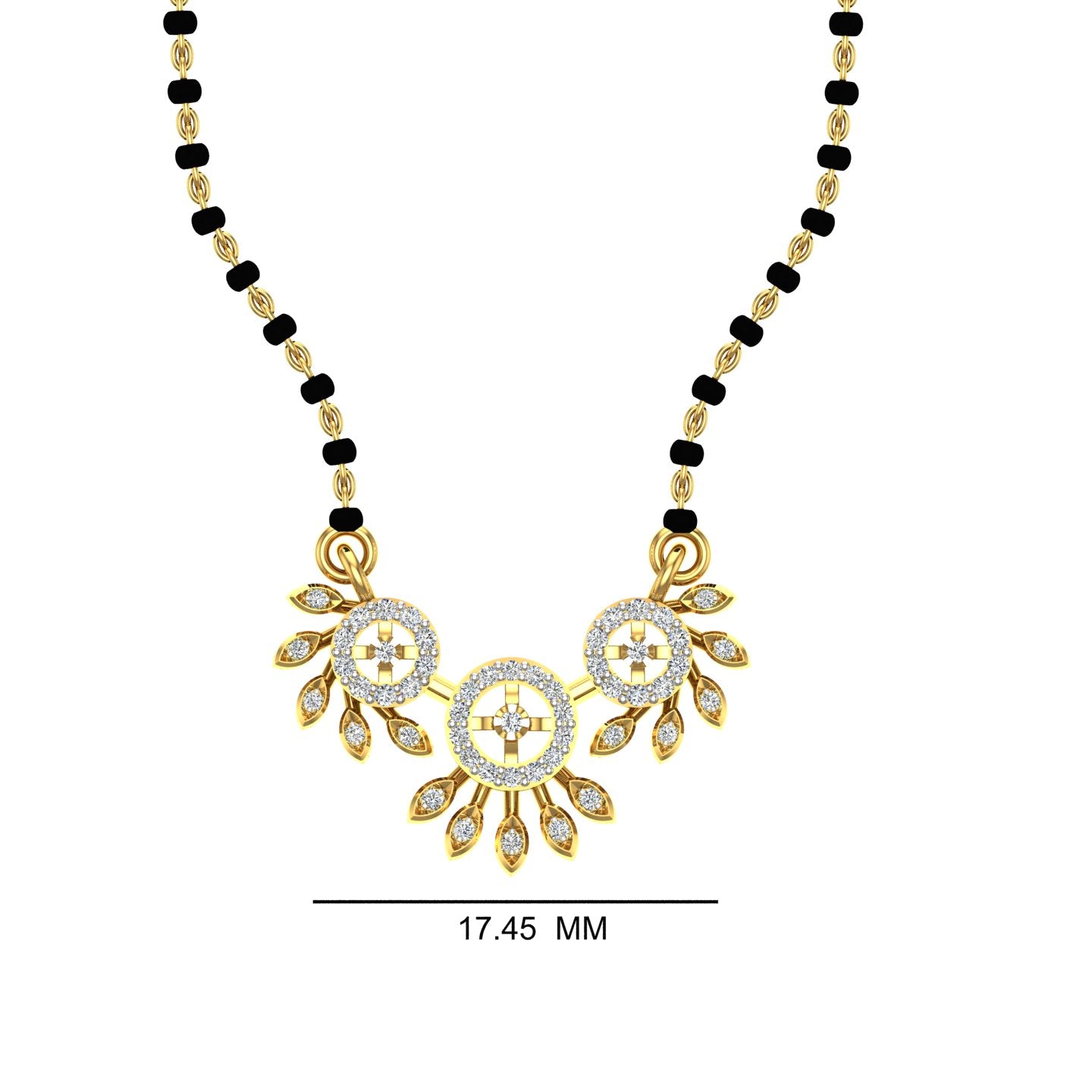 Aasmi Diamond Mangalsutra