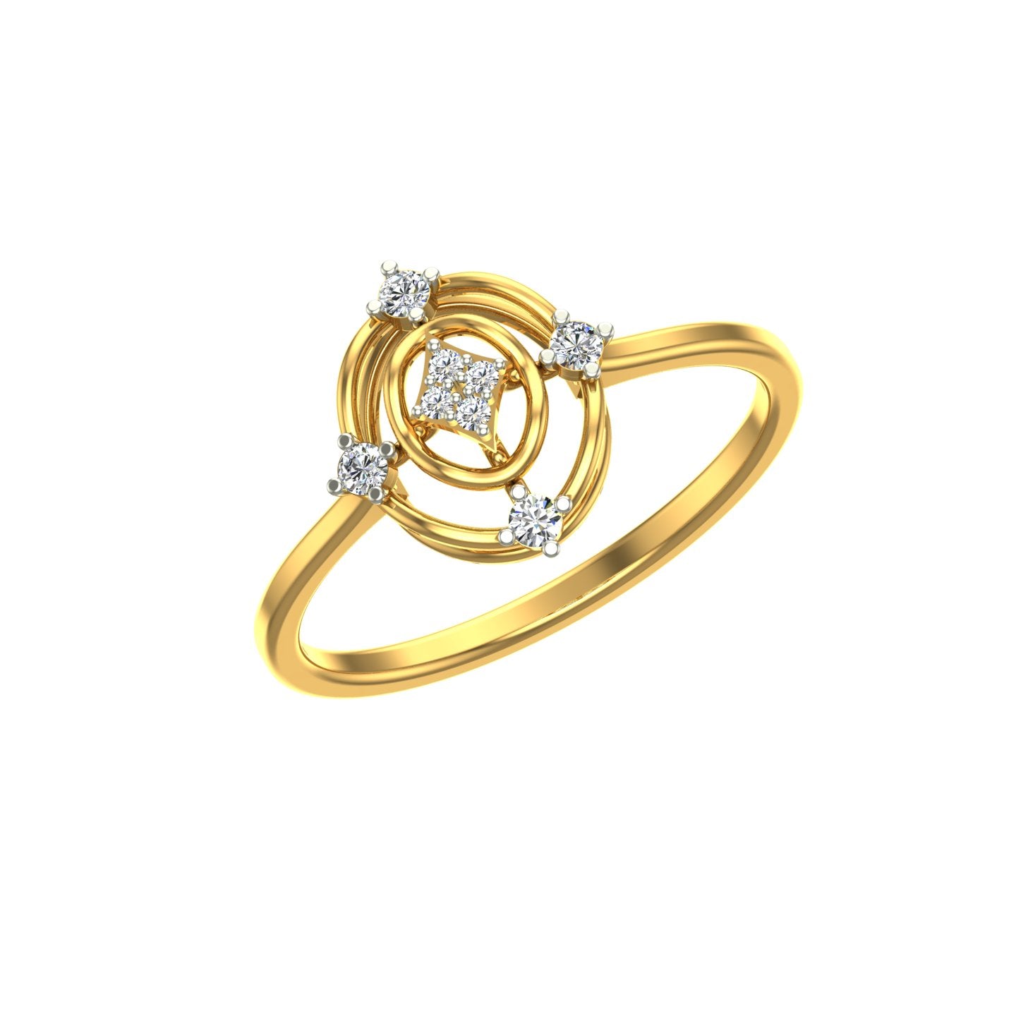 Orbit Aura Diamond Ring