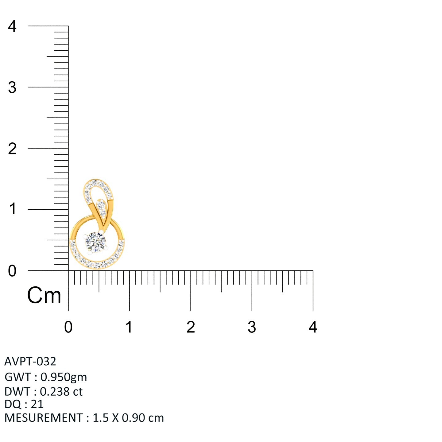 The Infinity Swirl Halo Pendant