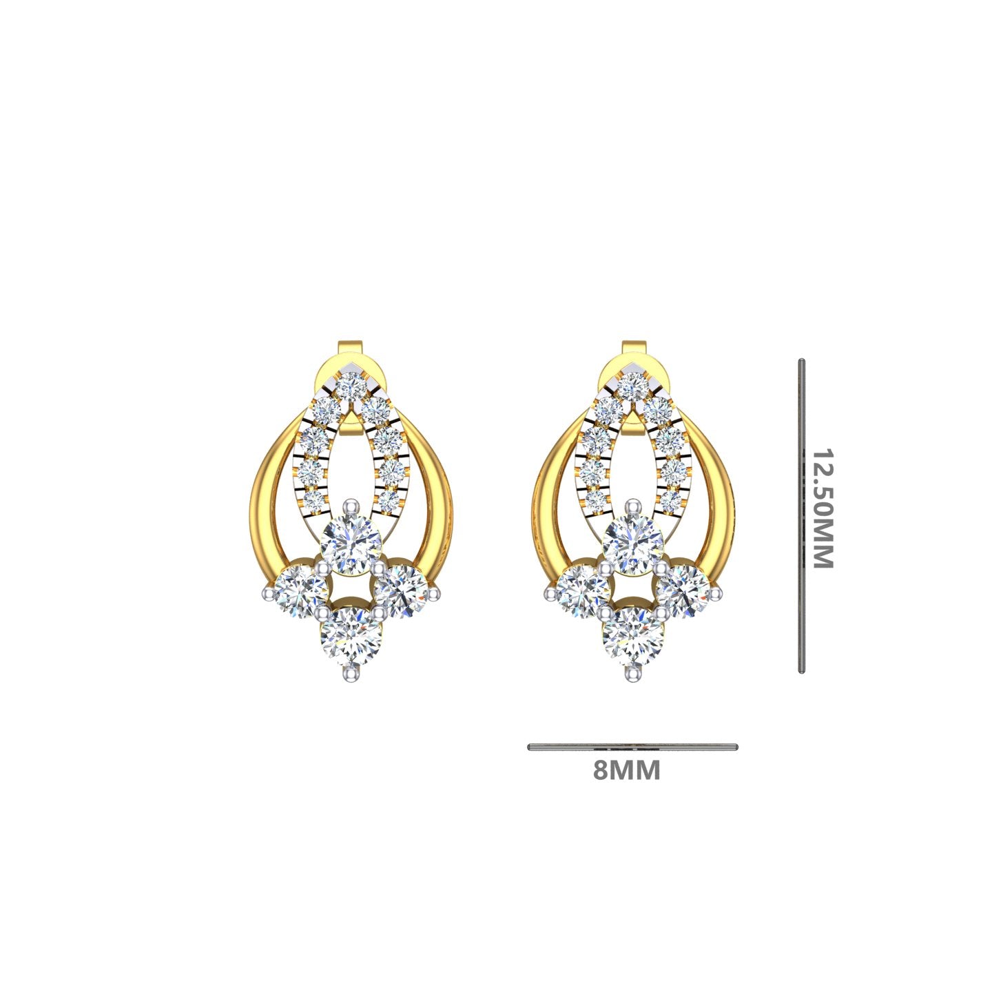 Royal Petal Sparkle Tops