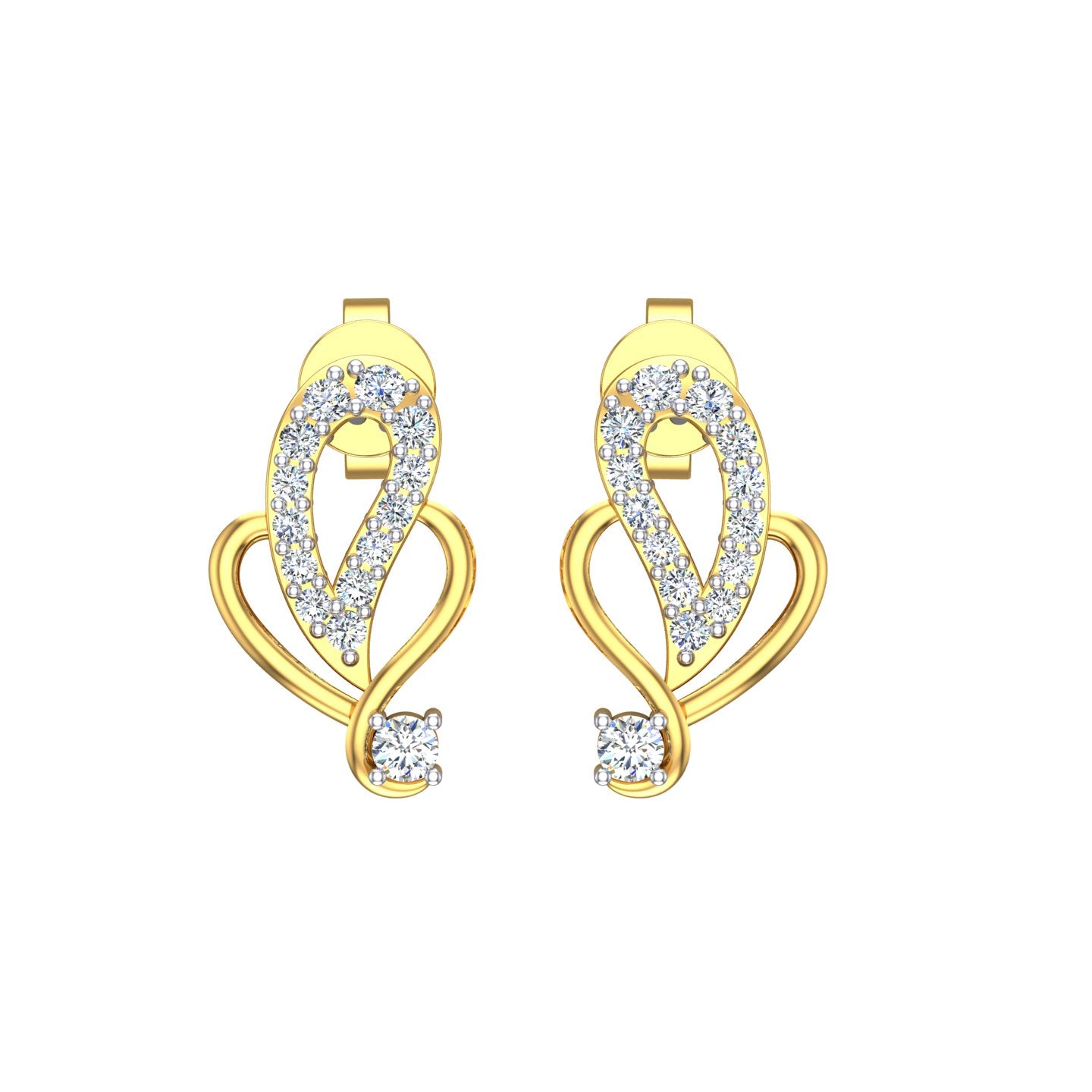 Cupid Heart Diamond Tops