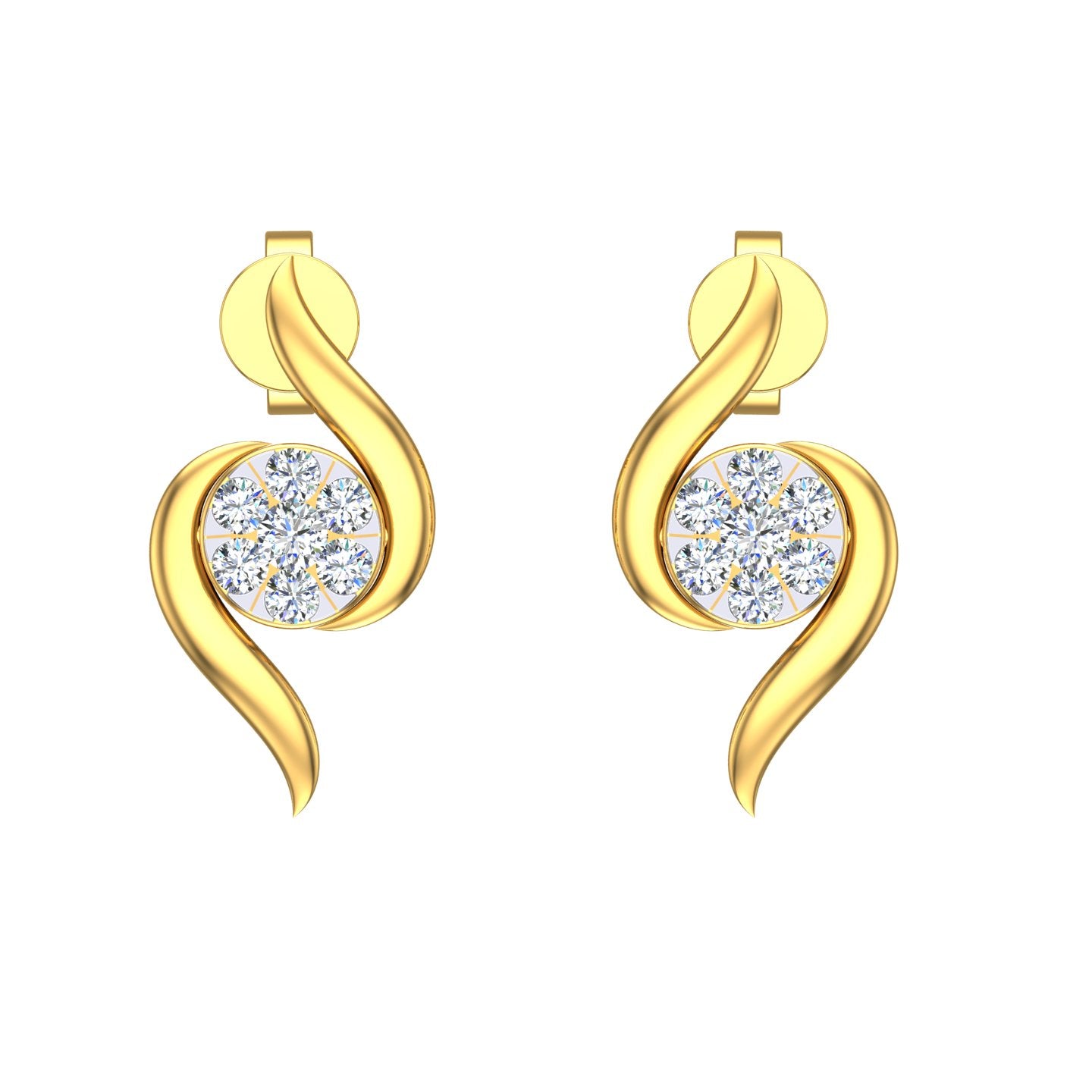 Swan Blossom Diamond Tops