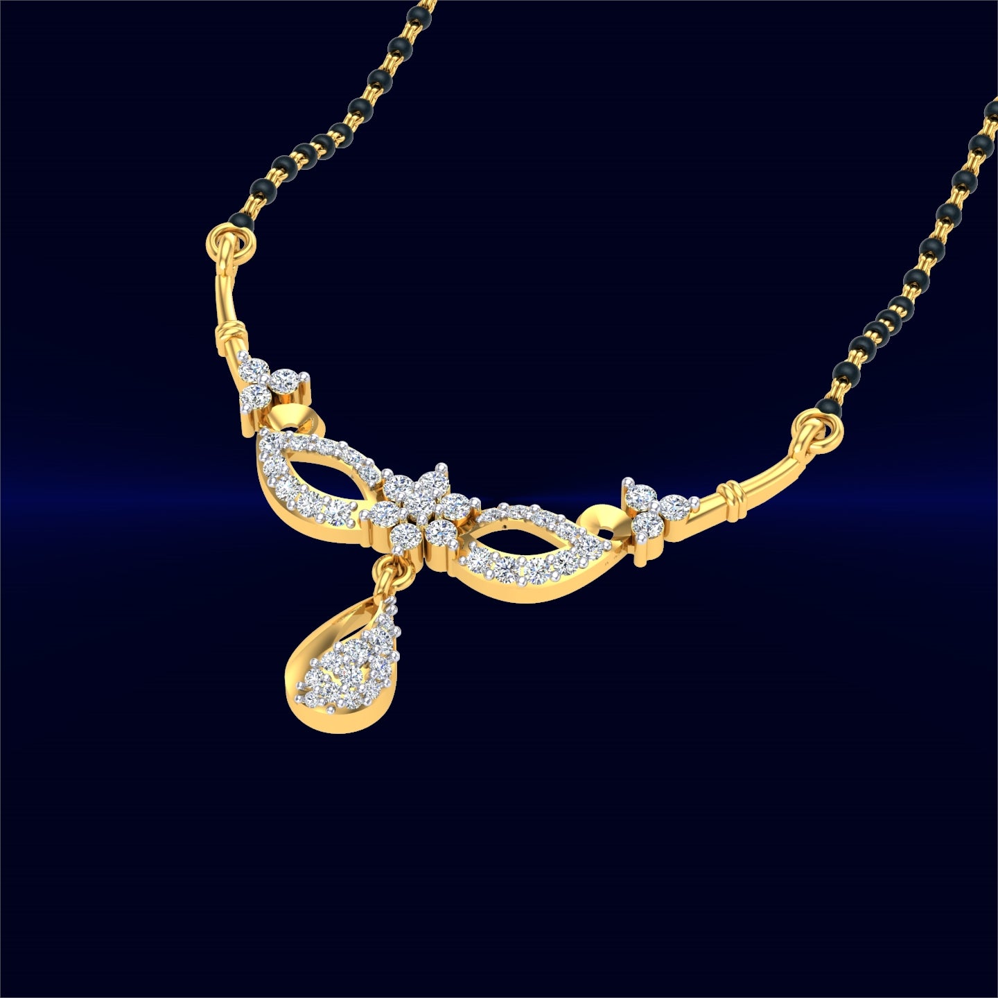 Infinity Bloom Mangalsutra
