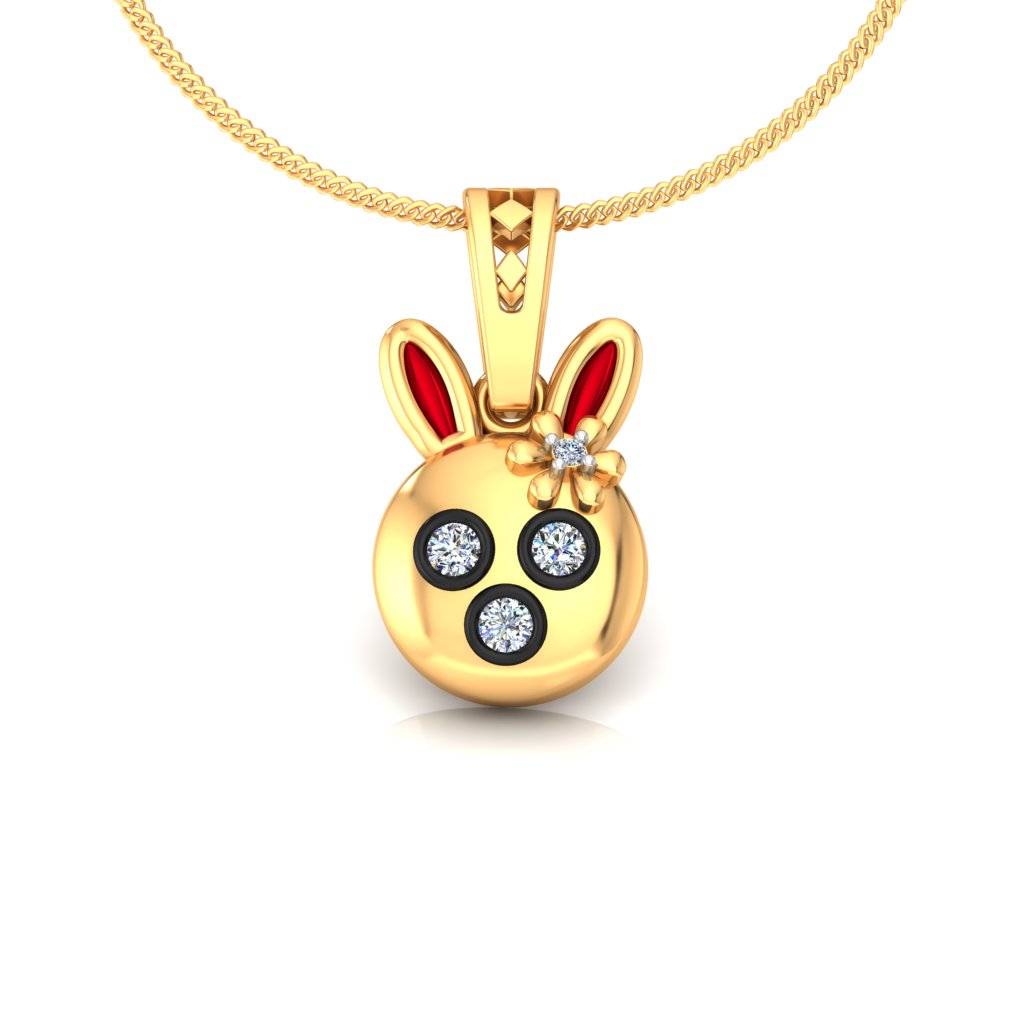 Bunny Blossom Pendant