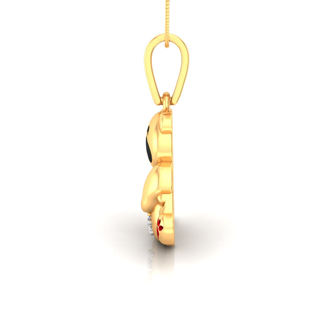 Playful Panda Pendant