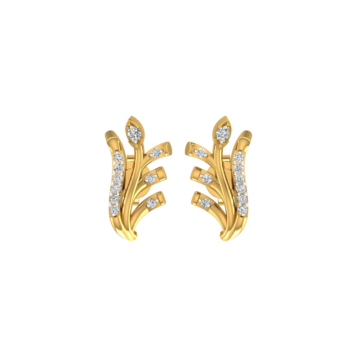 Botanical Spark Diamond Studs