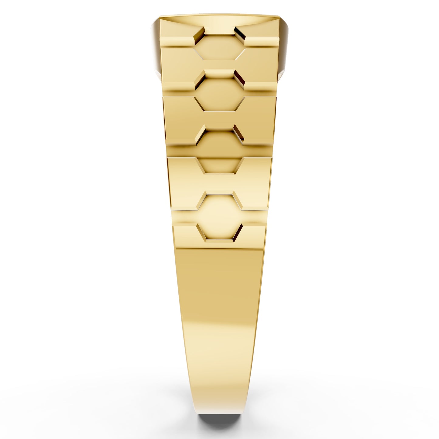 Imperial Line Diamond Gents Ring