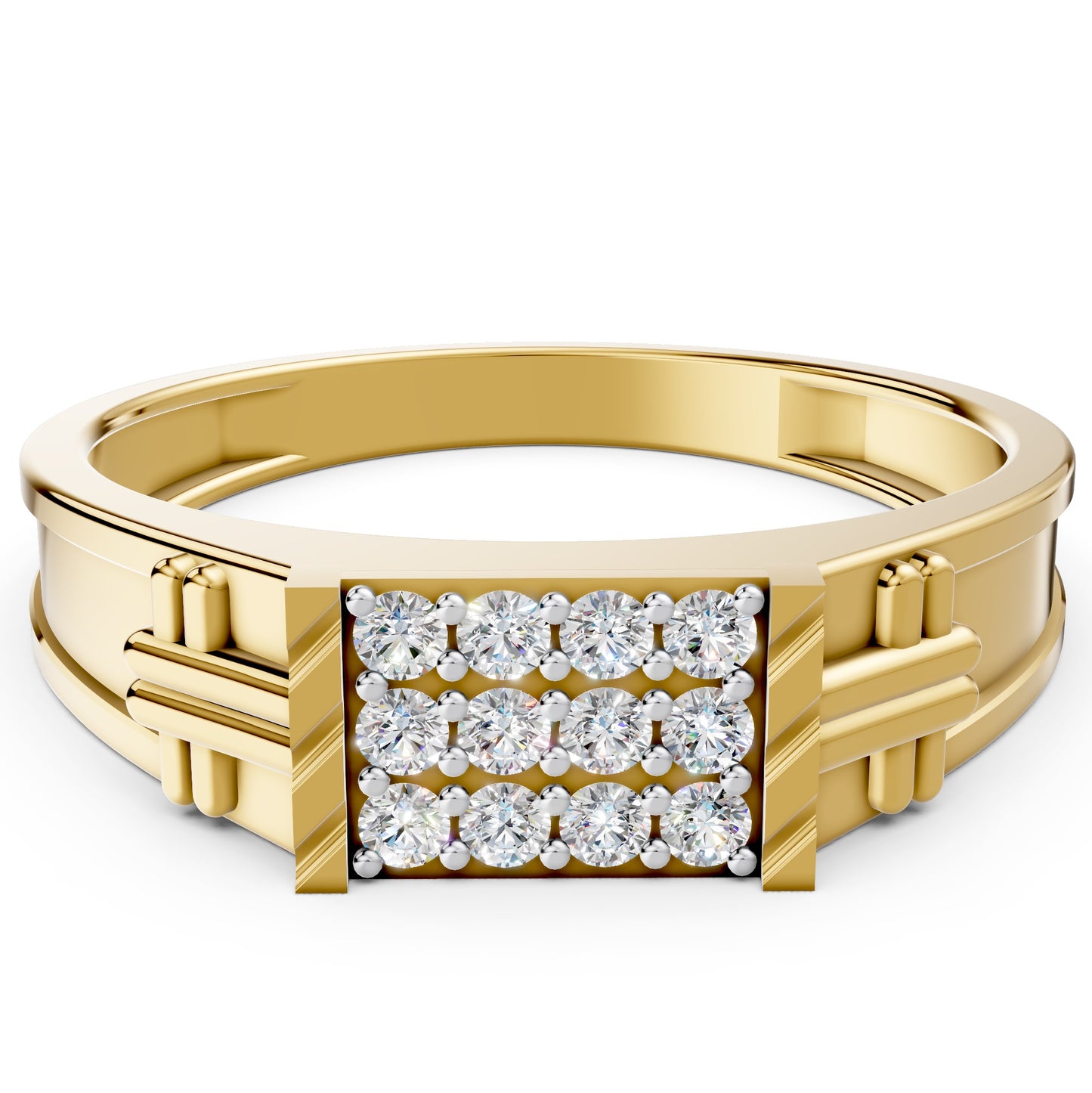 Regal Matrix Diamond Ring