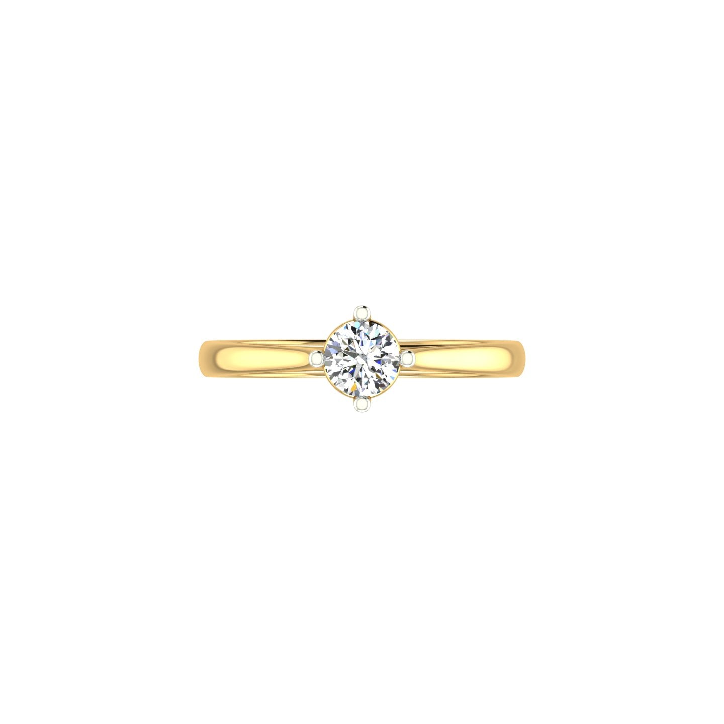 Timeless Grace Solitaire Ring