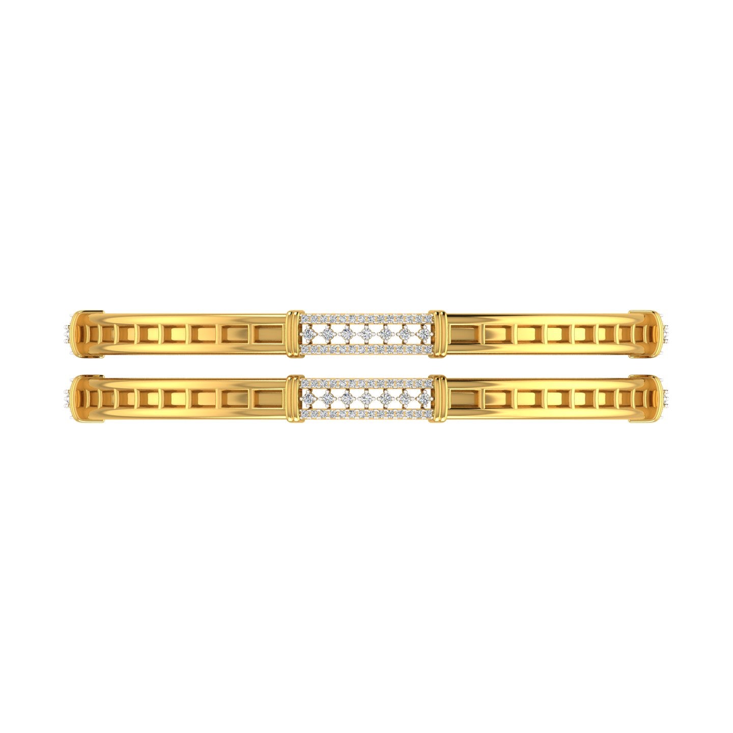 Diamond Ladder Luxe Bangles