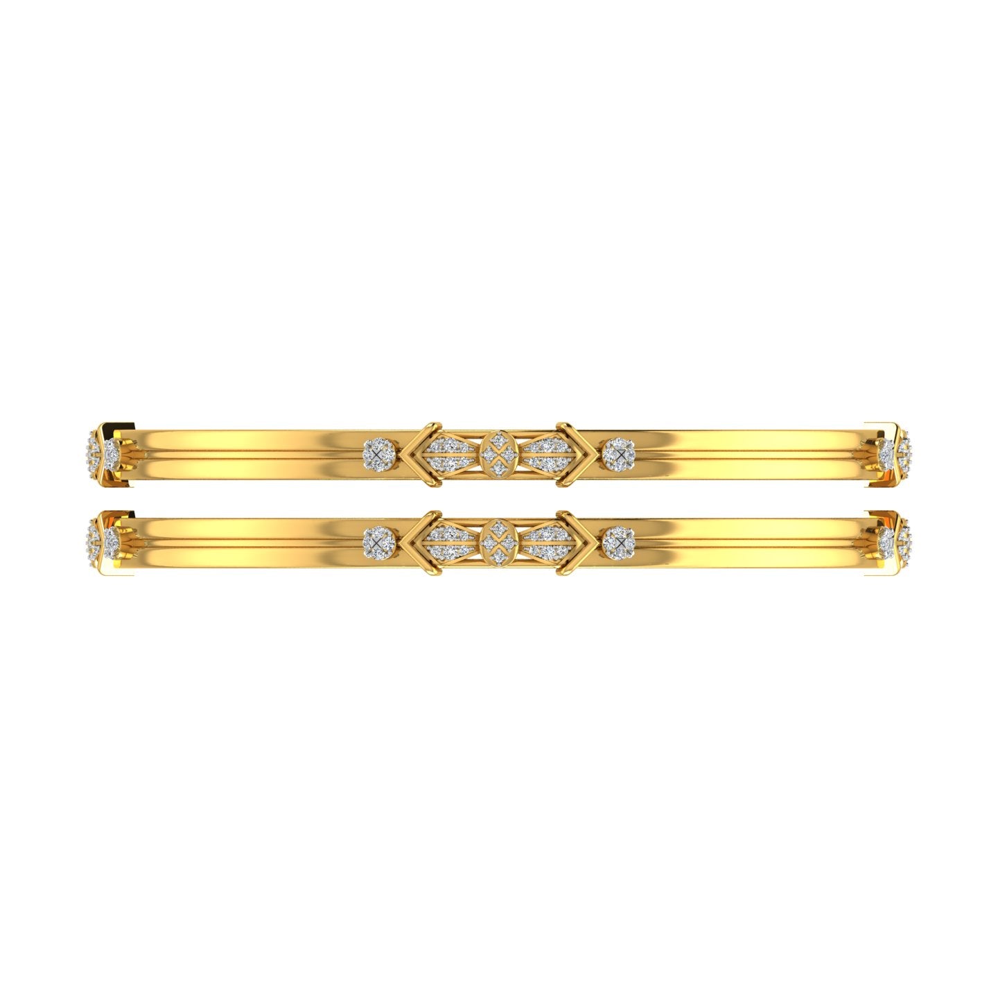 Royal Prism Diamond Bangle