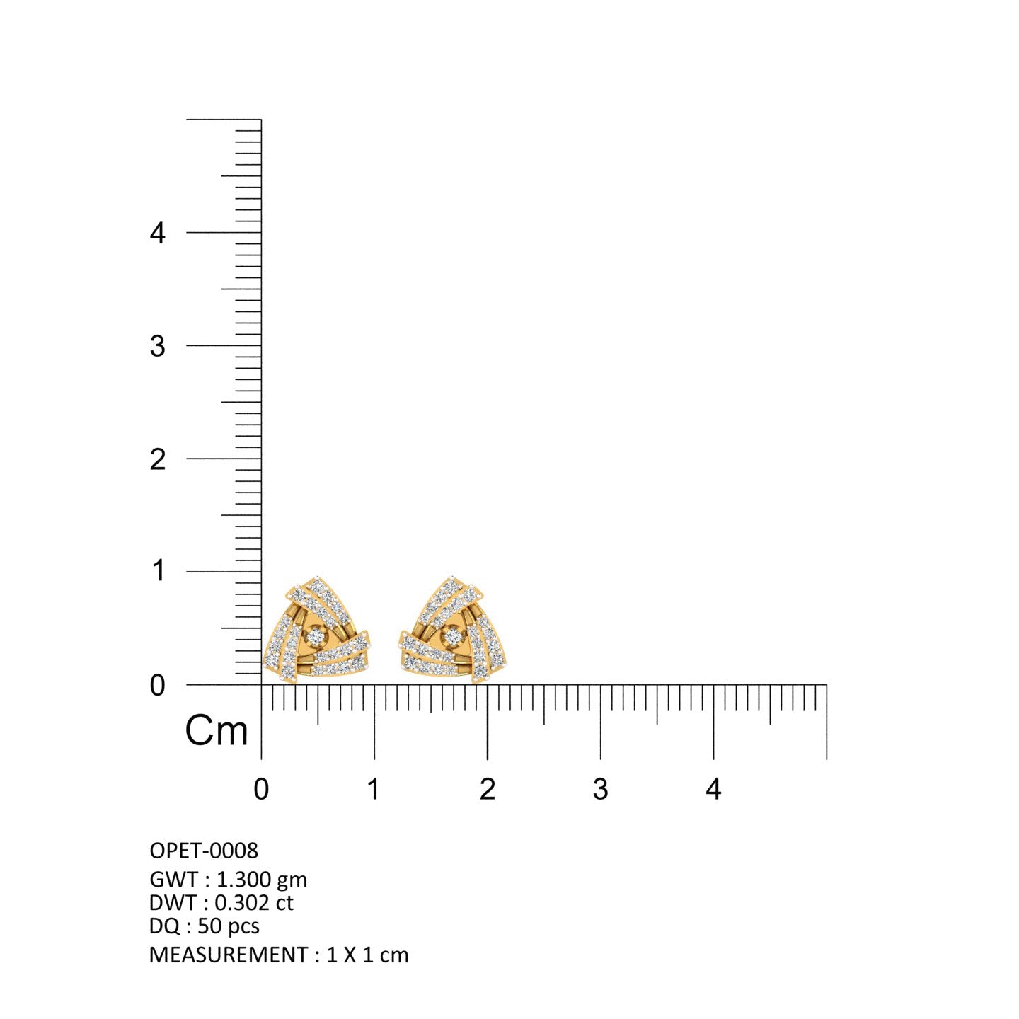 Diamond Stud Earring