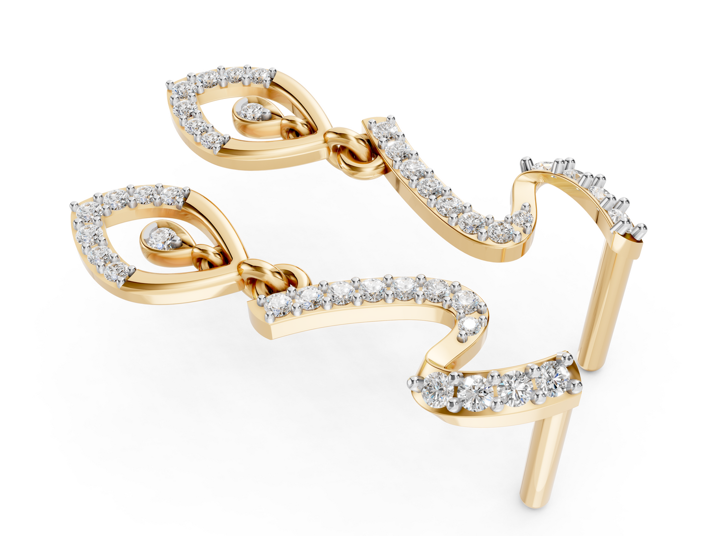 Swan Grace Diamond Drops