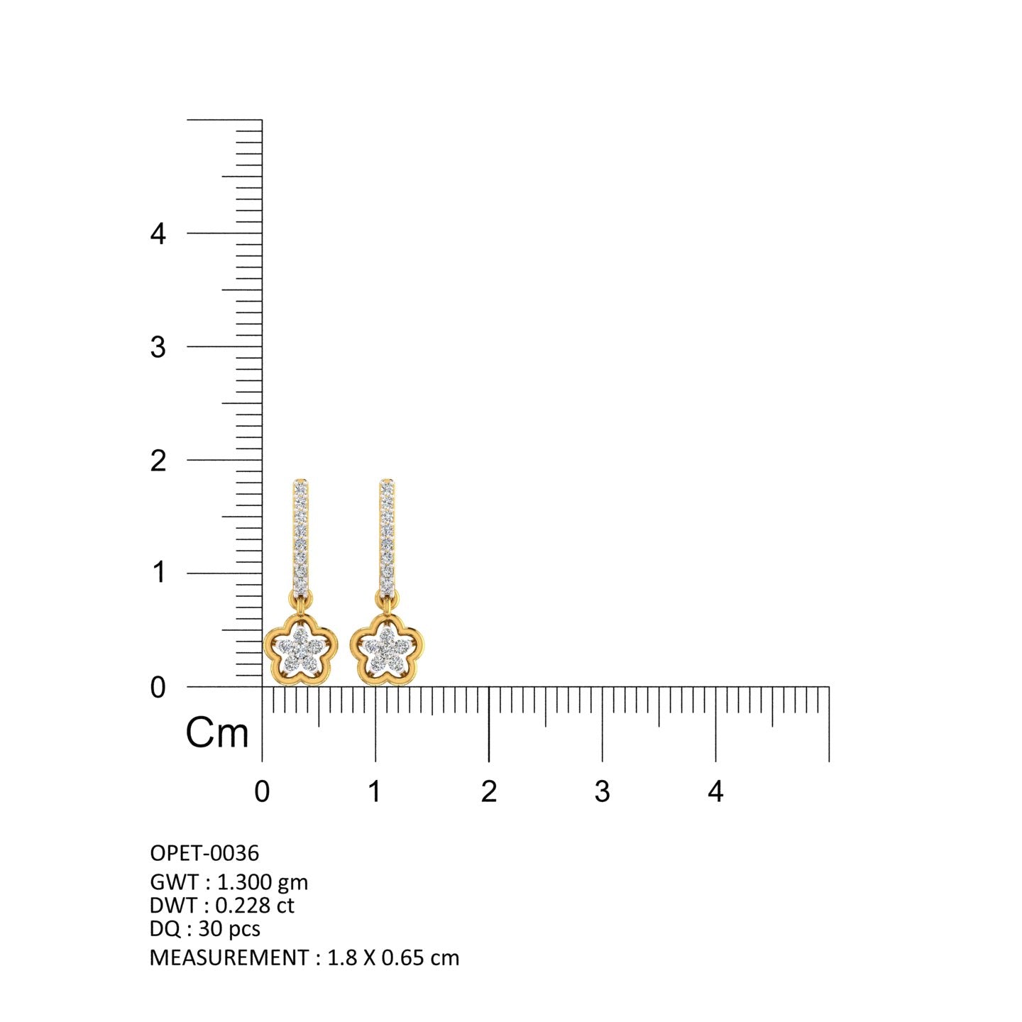 Clover Bloom Diamond Earrings