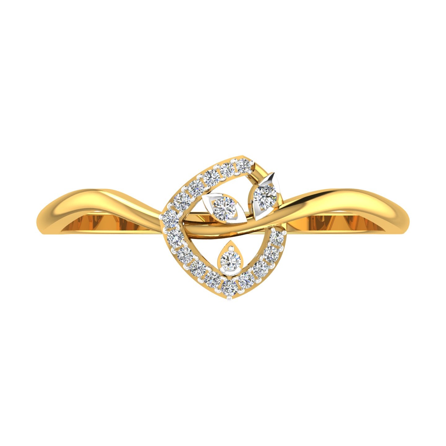 Nature Bloom Gold Ring