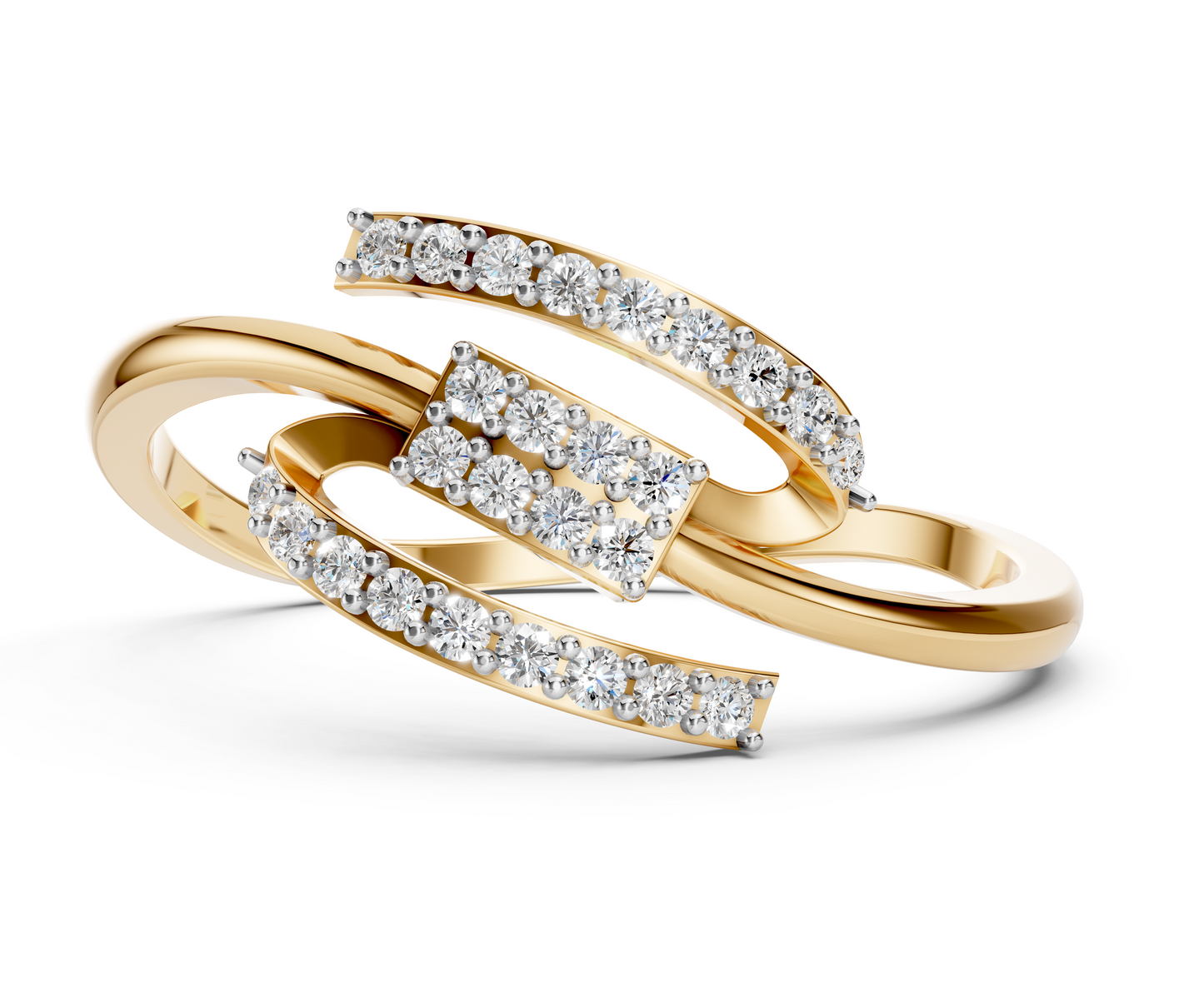 Infinity Orbit Diamond Ring