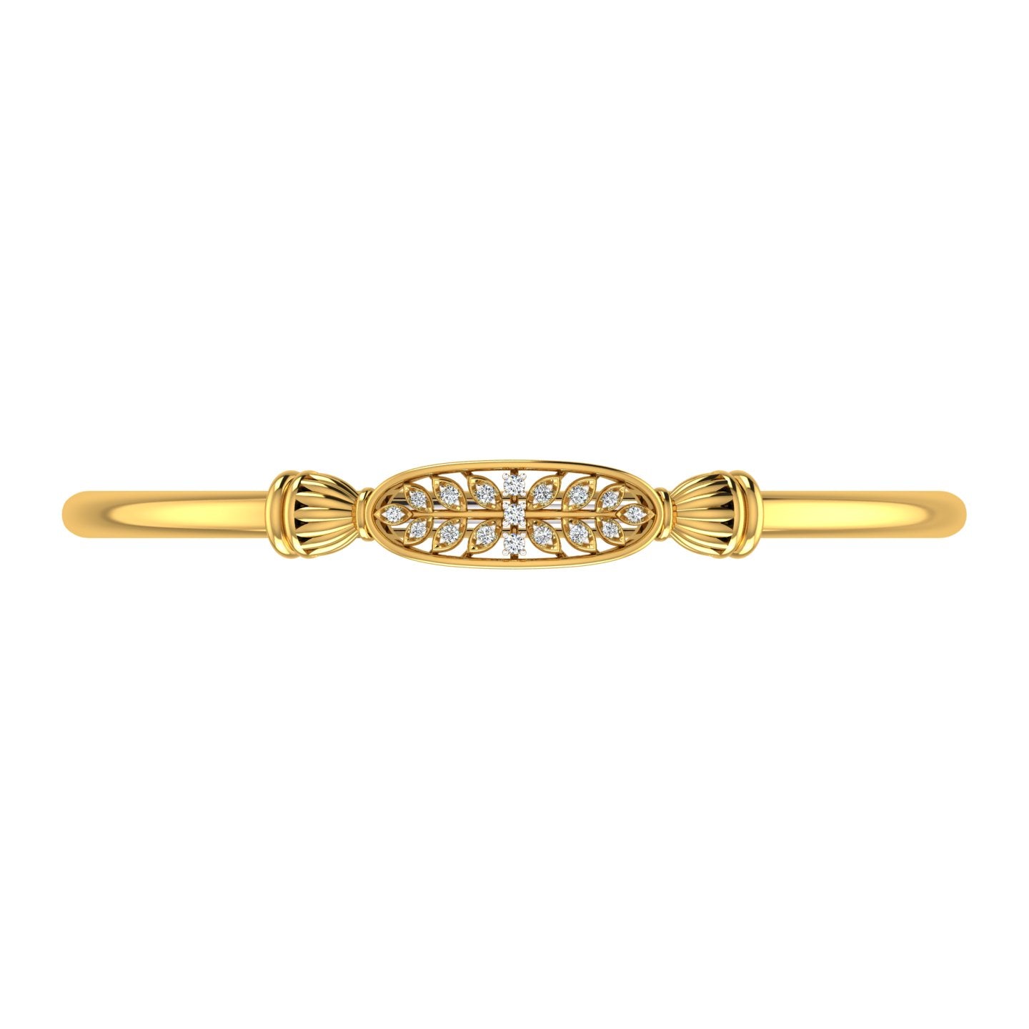 Botanical Bloom Diamond Kada