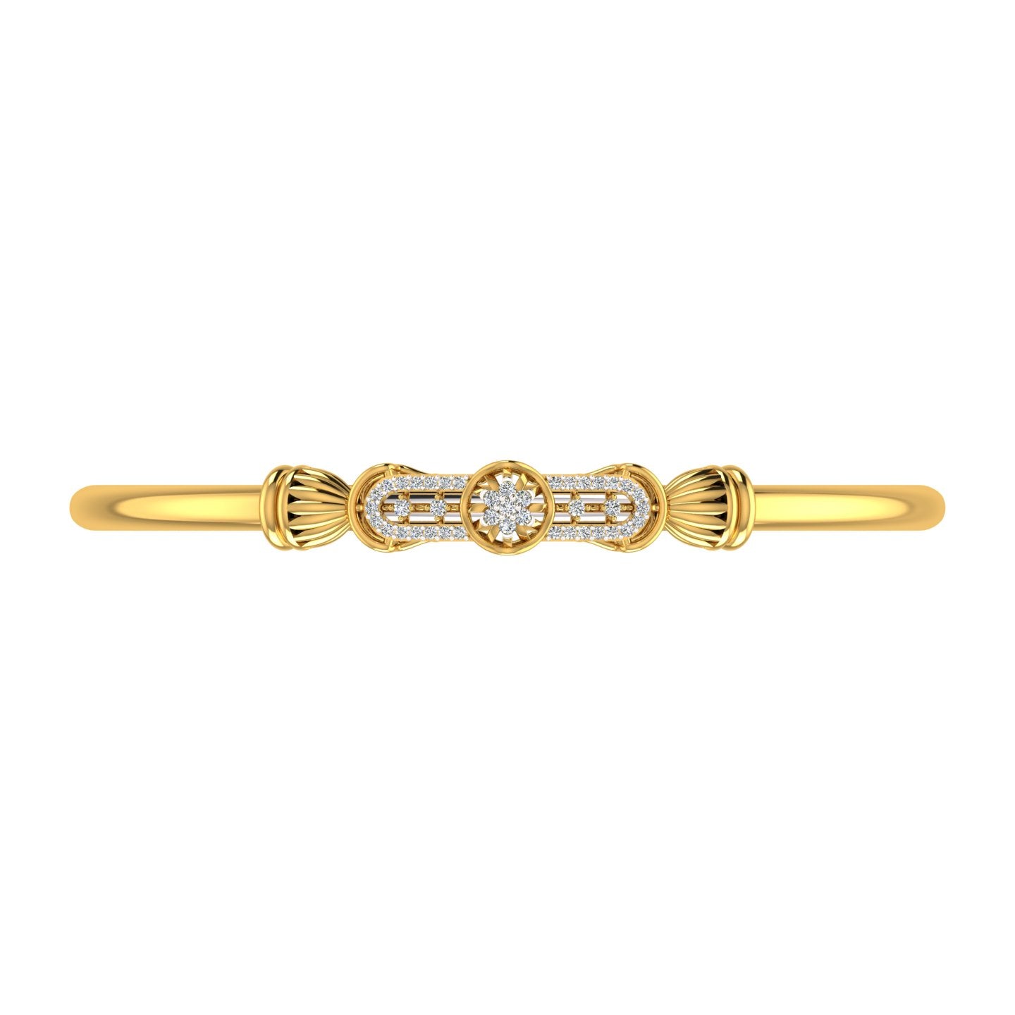 Radiant Bloom Link Diamond Kada