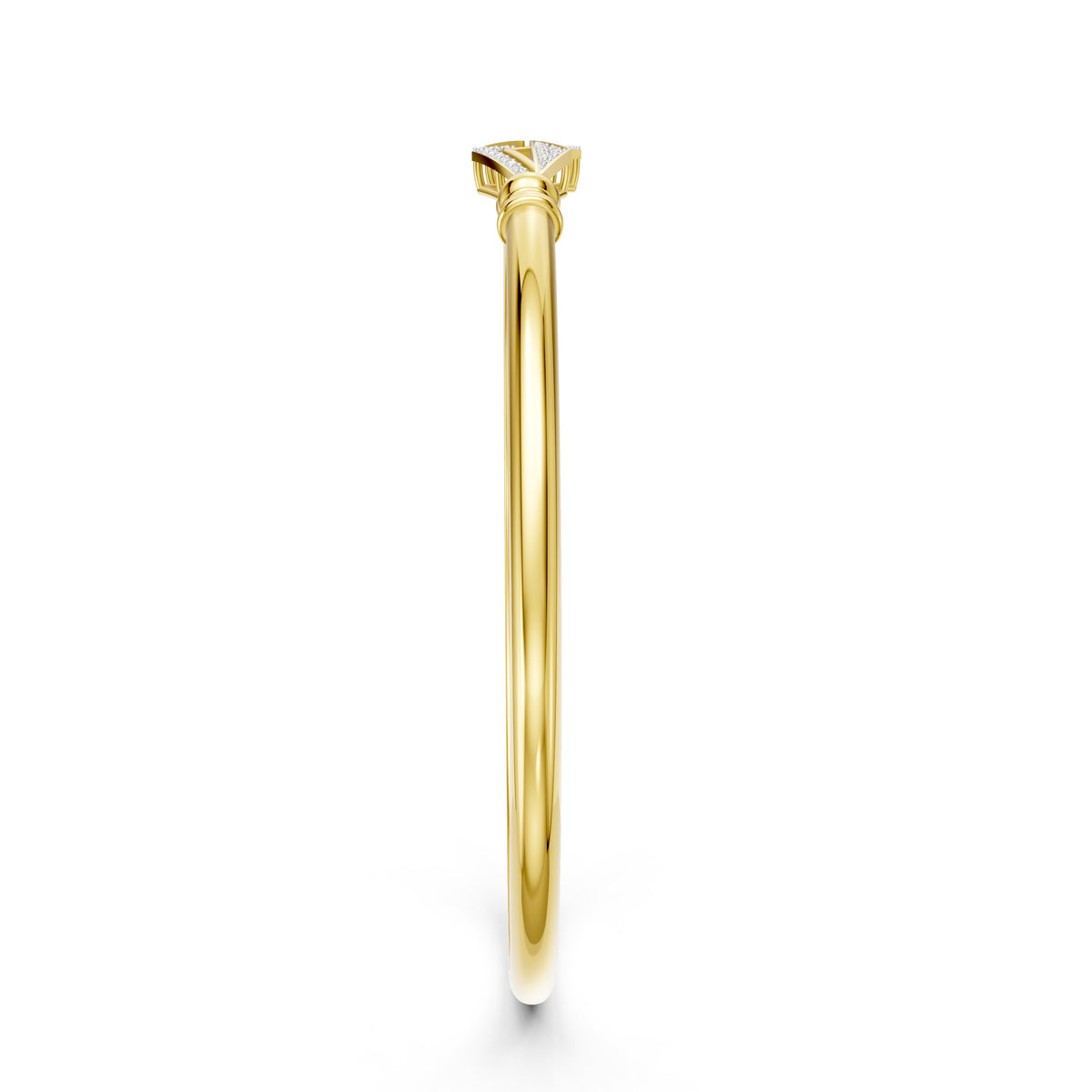 Geo Spark Diamond Bangle