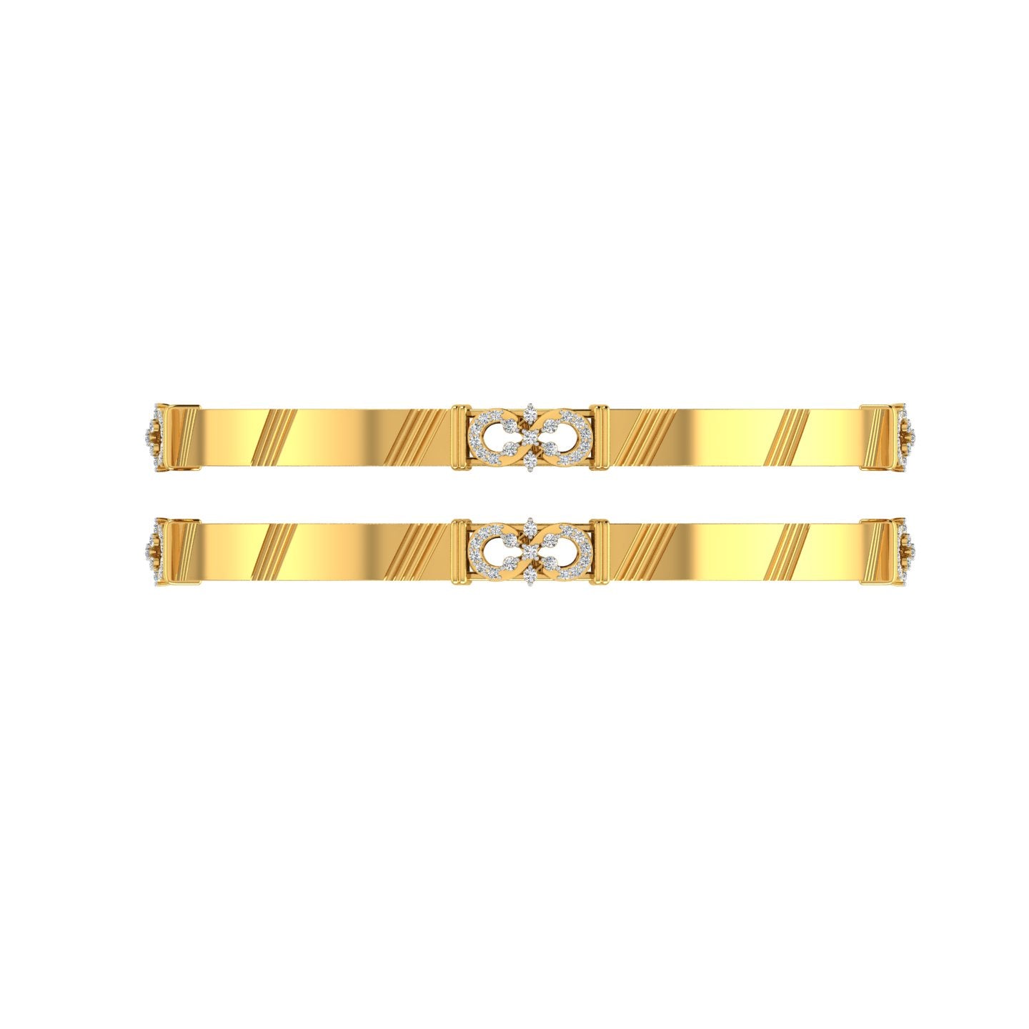 Eternal Bloom Diamond Bangle
