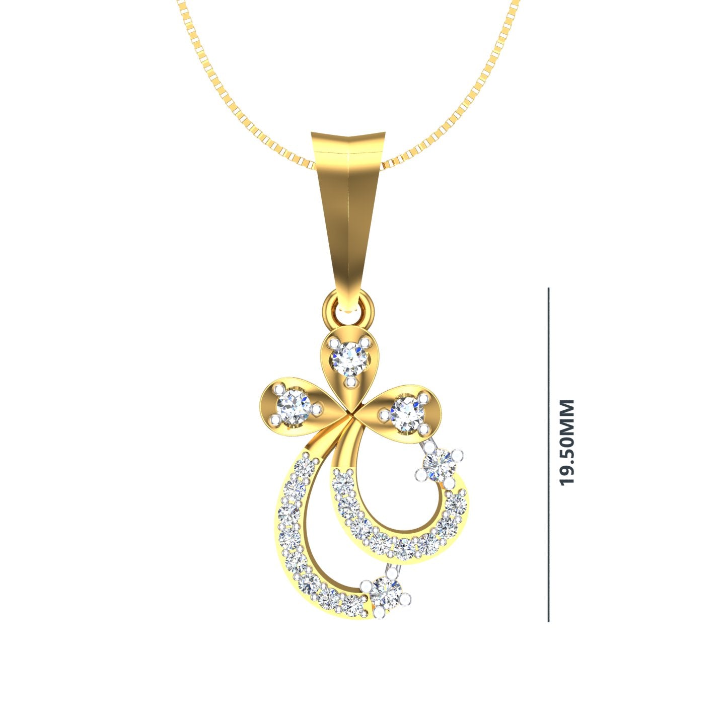 Blooming Grace Diamond Pendant