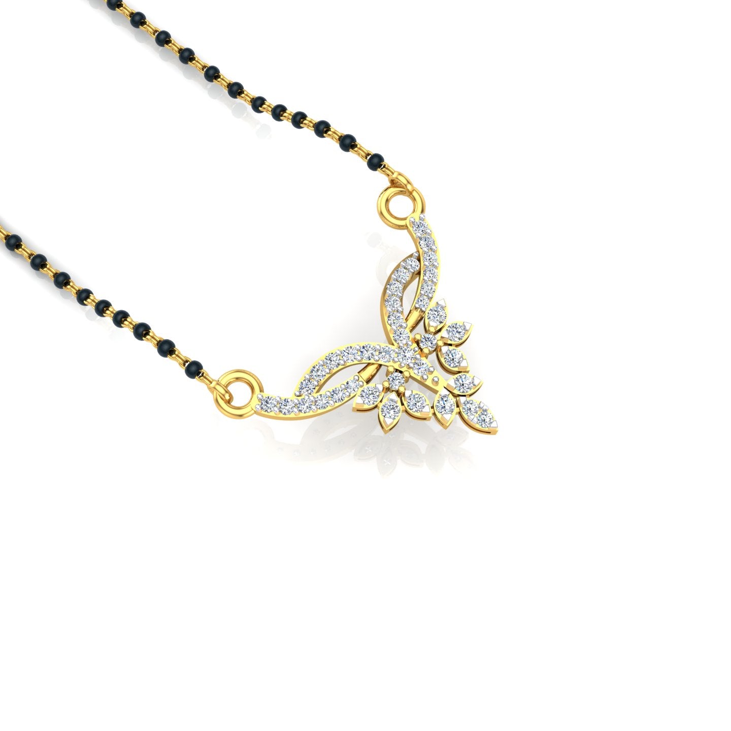 Angel Leaf Mangalsutra