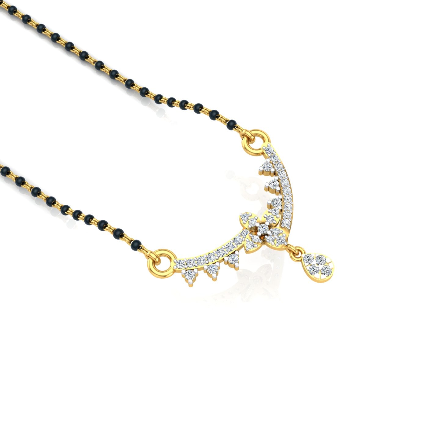 Diamond Dewdrop Mangalsutra