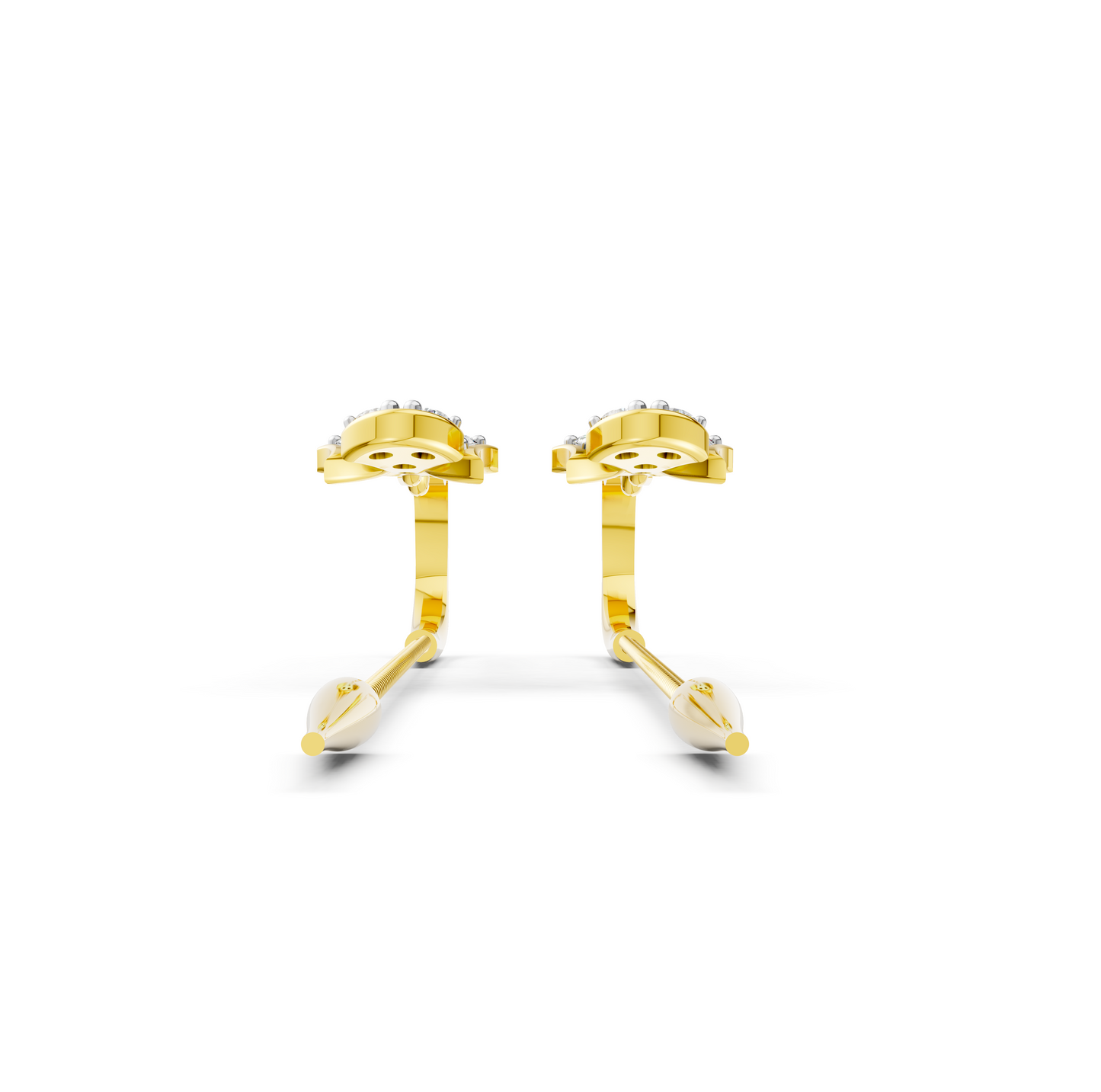 Royal Fleur Diamond Sui Dhaga Earrings