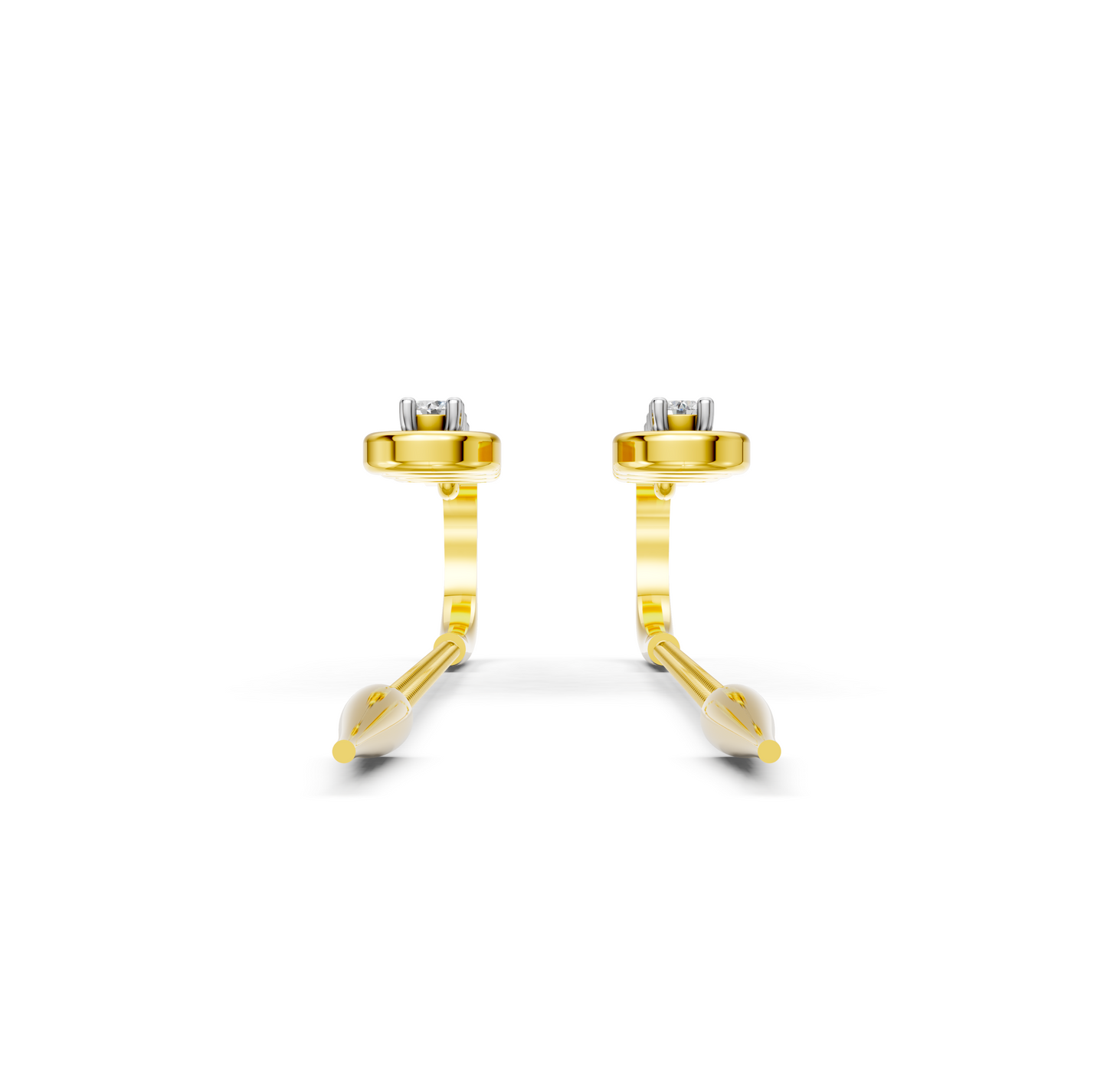 Trinity Spark Diamond Sui Dhaga Earrings