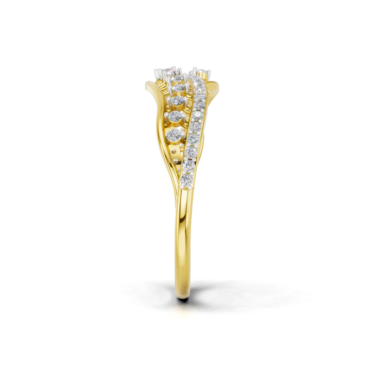 Eternal Wave Diamond Ring