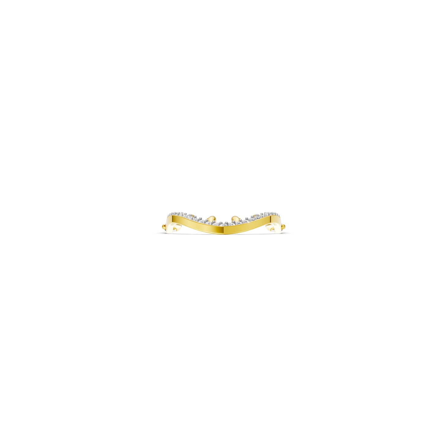 Golden Vine Diamond Mangalsutra