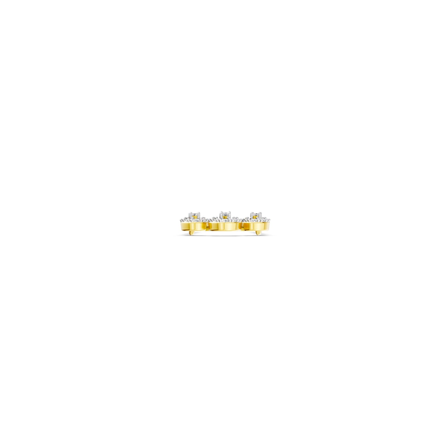 Royal Crescent Bloom Diamond Mangalsutra