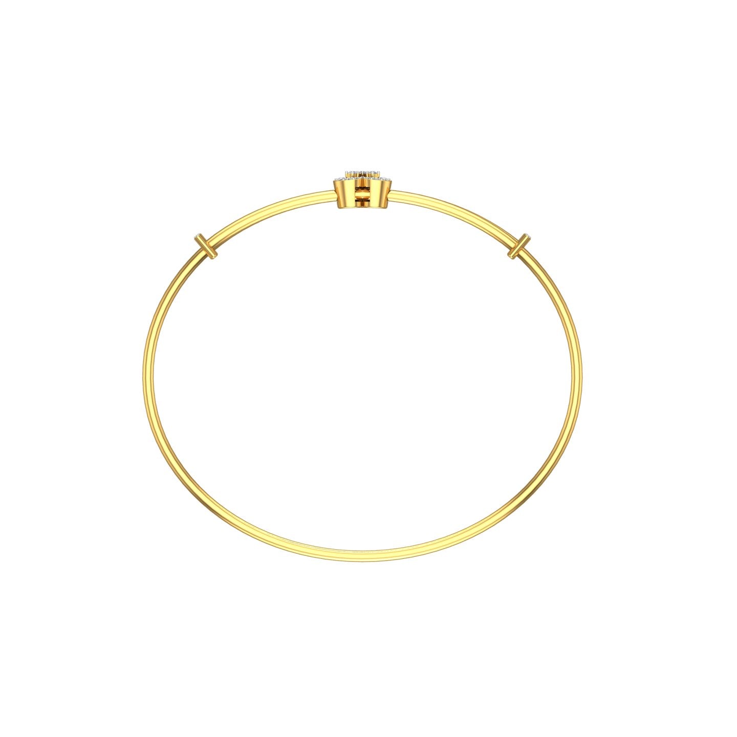 Heart Diamond Kada