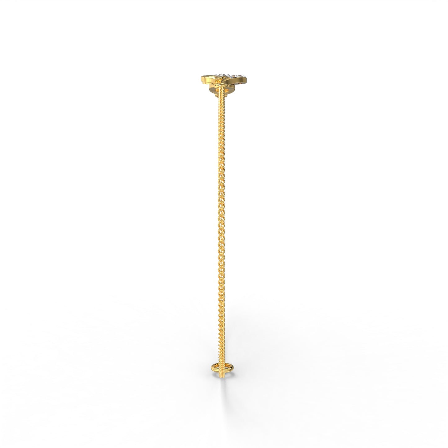 Golden Heart Infinity Bracelet