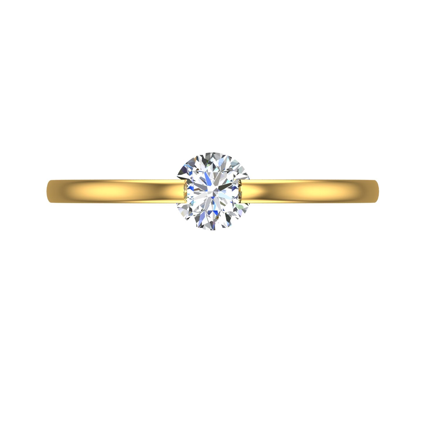 Pure Essence Solitaire Ring